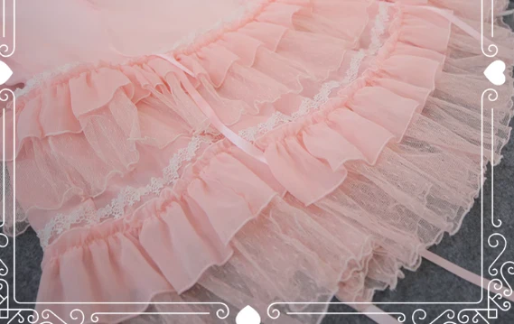Mori Doll - Elegant Lolita Flounce Hemline Skirt Multicolors - Image 13