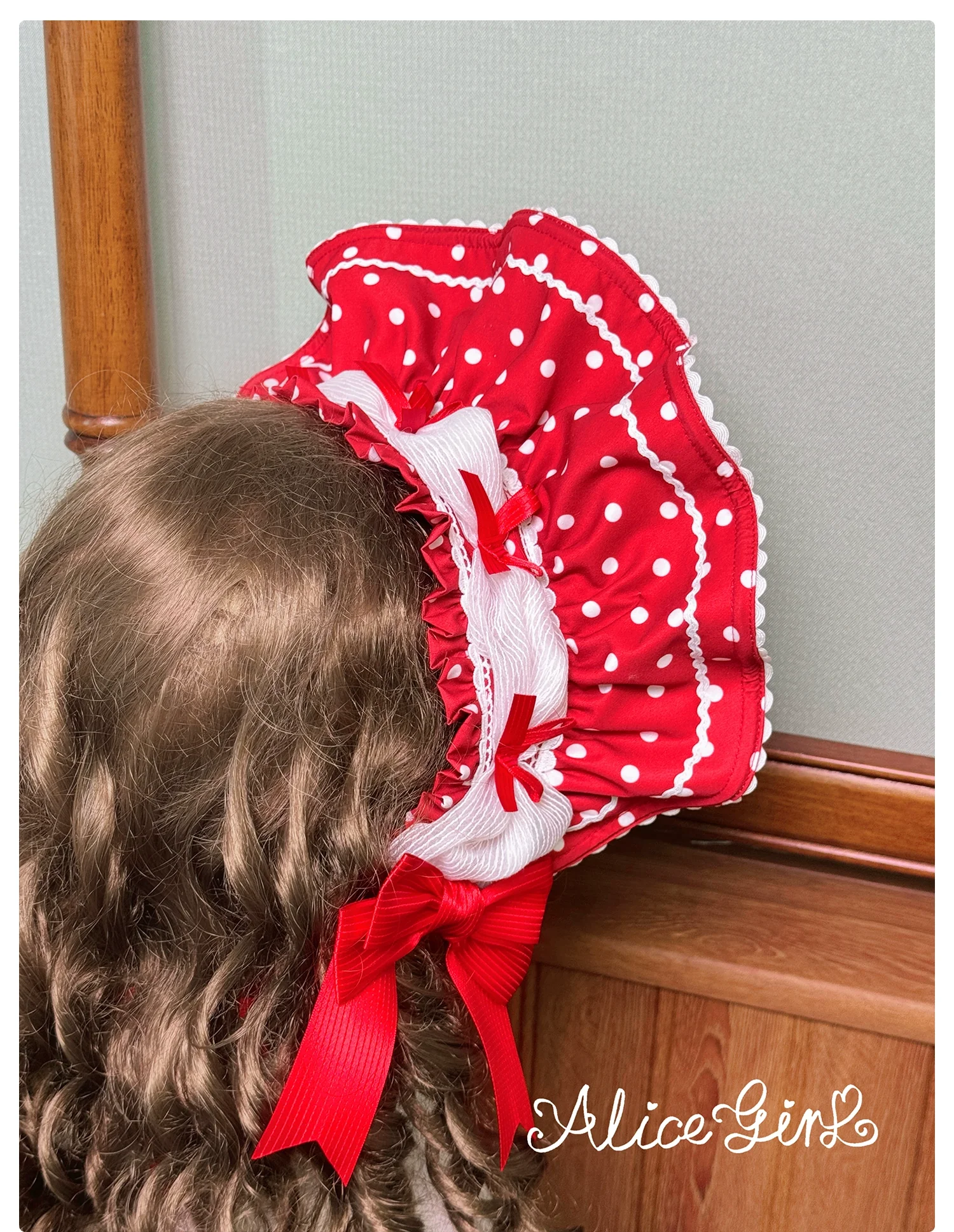 Old School Polka Dots - Sweet Lolita BNT & Detachable Sleeves - Image 13