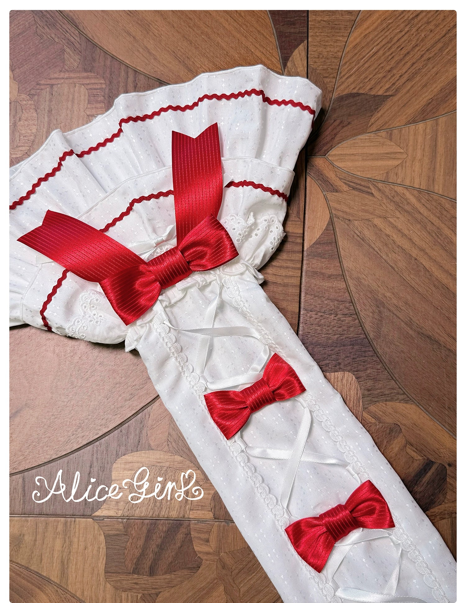 Old School Polka Dots - Sweet Lolita BNT & Detachable Sleeves - Image 18