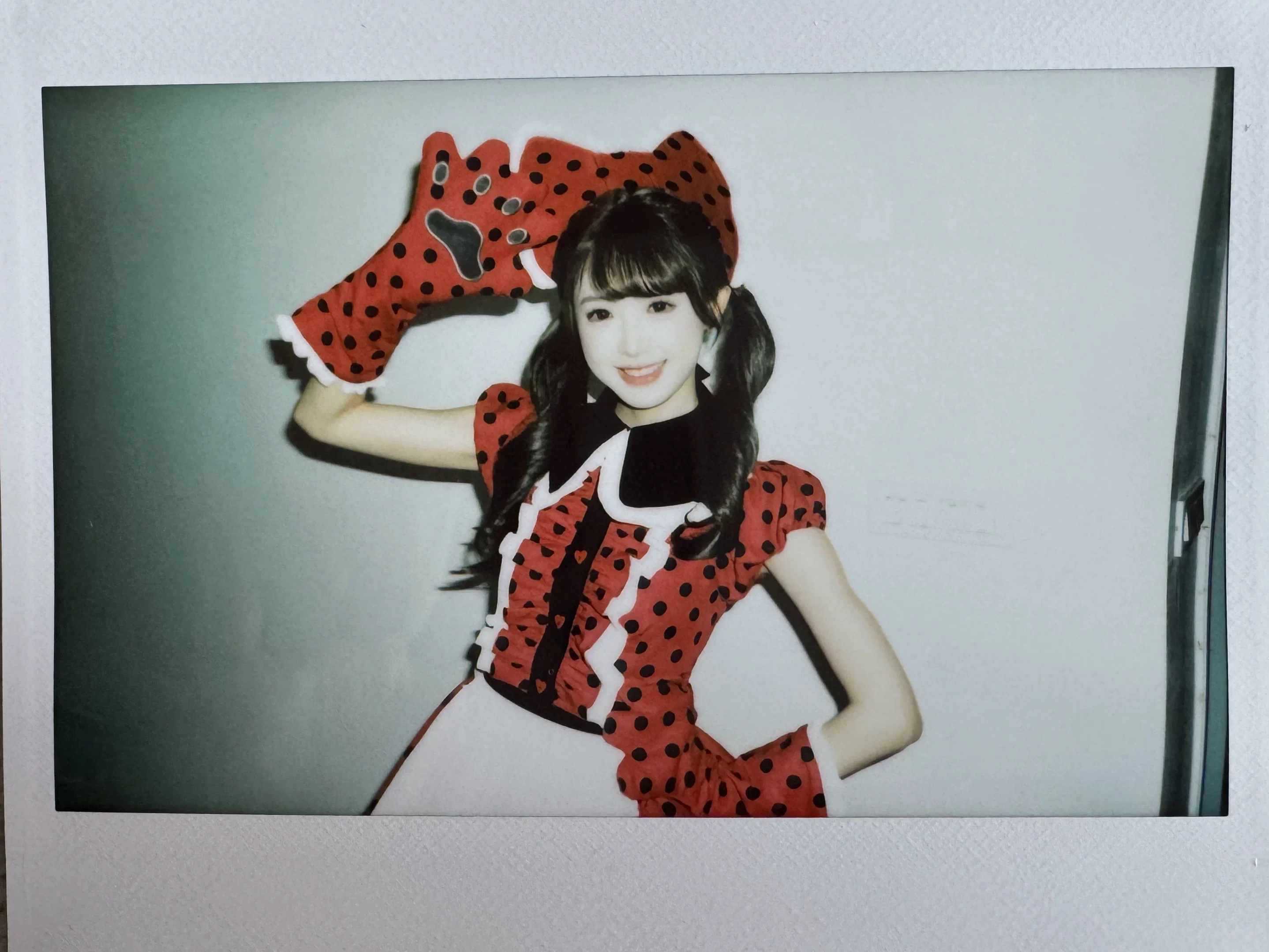 Teacup Meow - Old School Lolita Cat Ear Hat and Paw Gloves, Black Cat Apron - Image 9