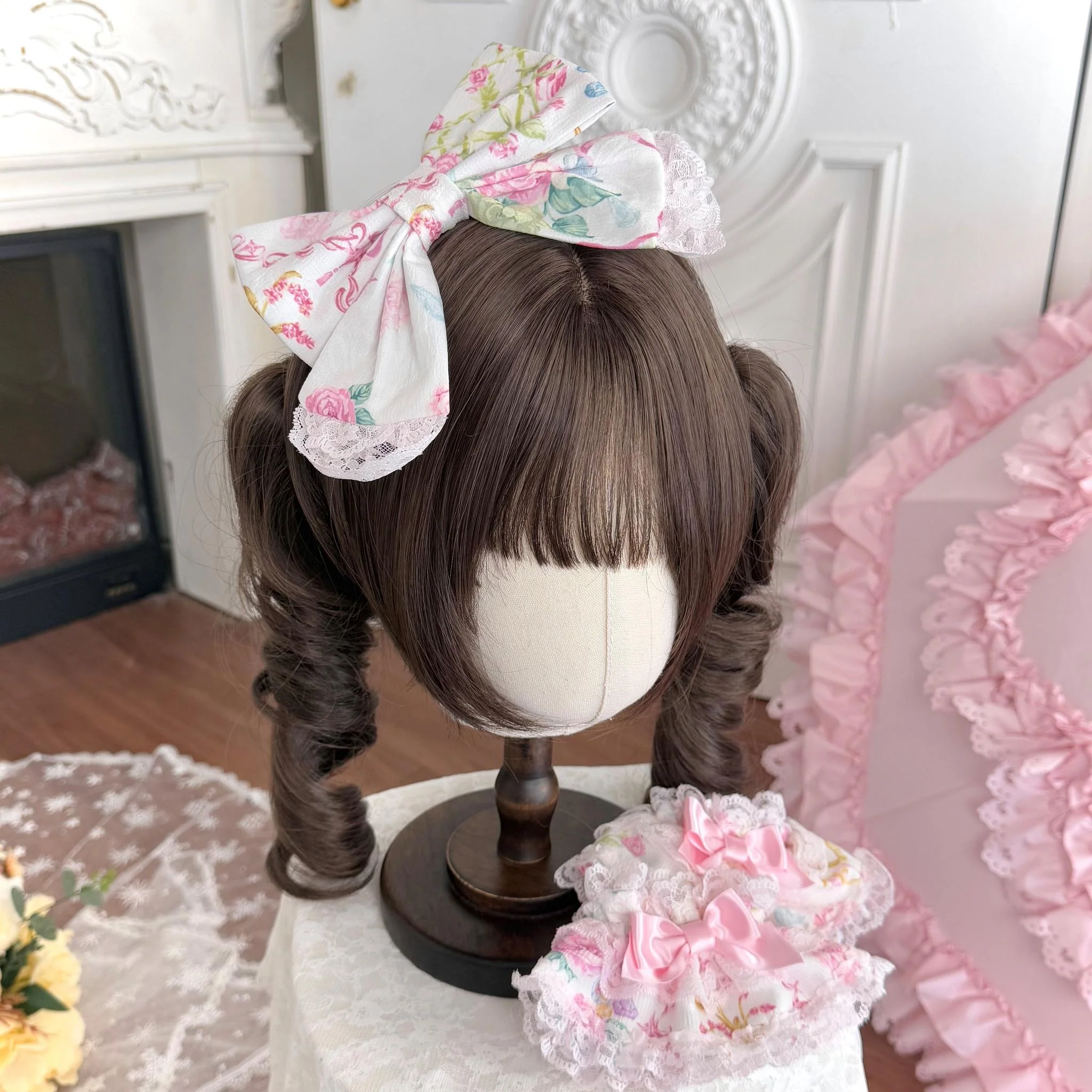 Spring 2025 - Old School Lolita Floral Print JSK Dress, Doll-Like OP - Image 27