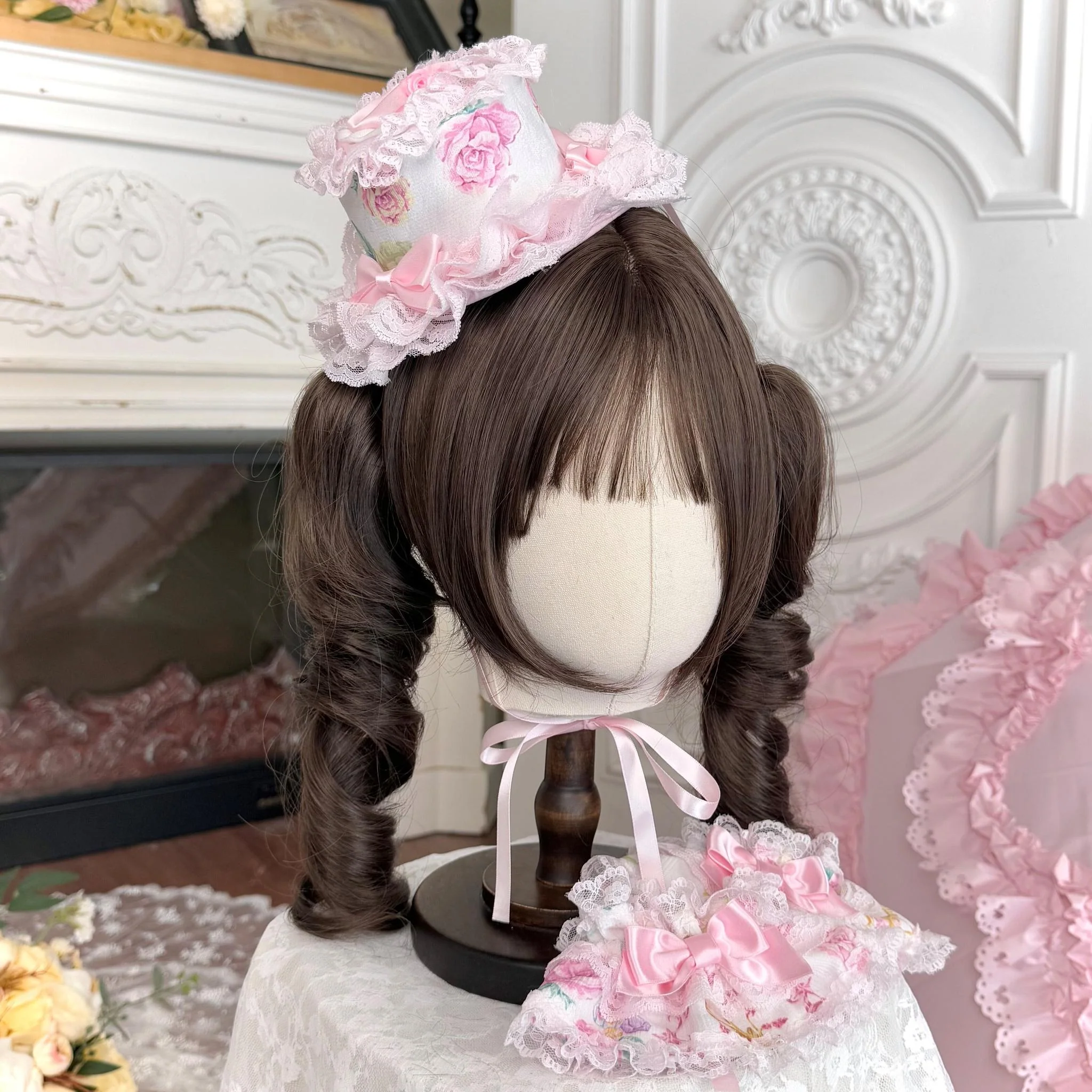 Spring 2025 - Old School Lolita Floral Print JSK Dress, Doll-Like OP - Image 30