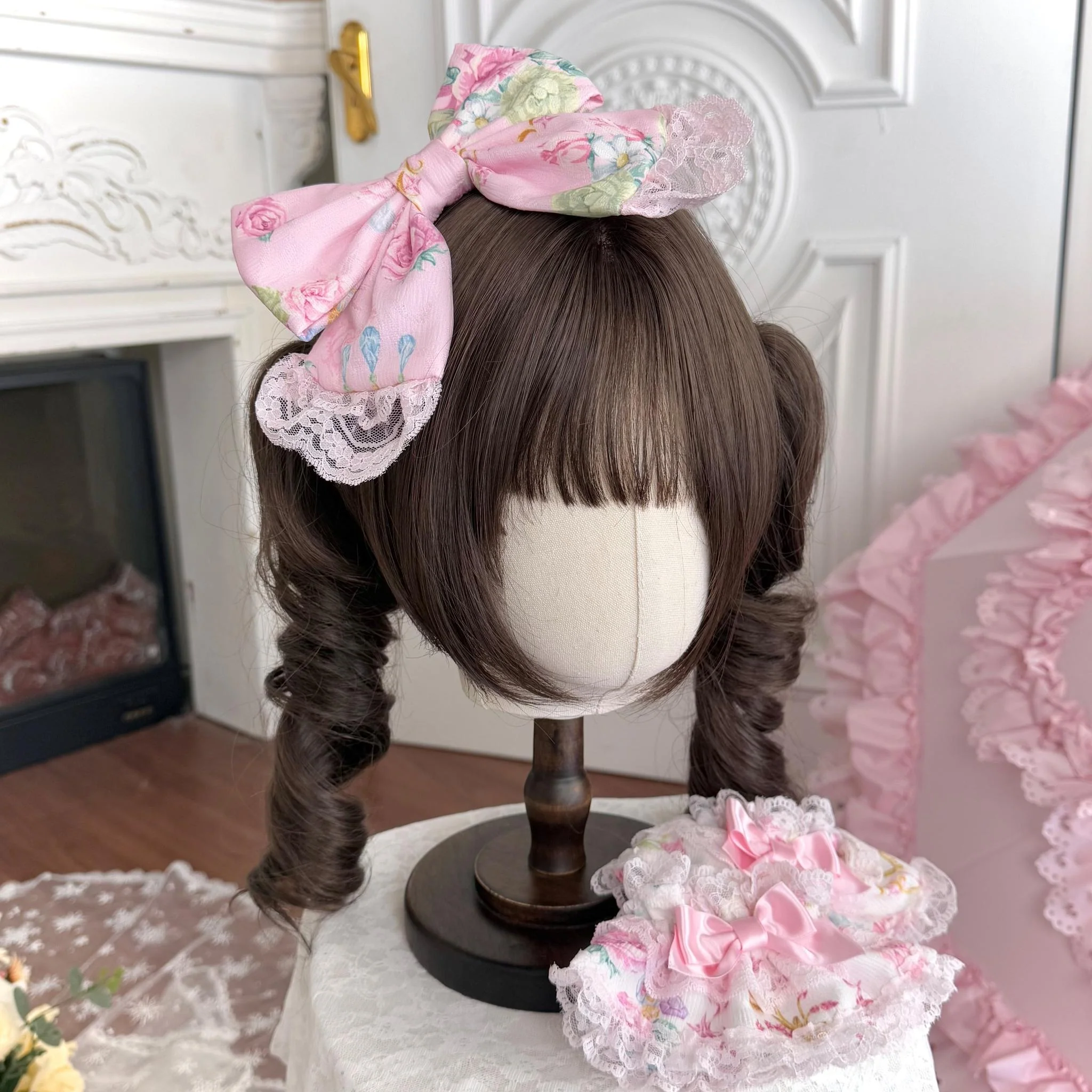 Spring 2025 - Old School Lolita Floral Print JSK Dress, Doll-Like OP - Image 35