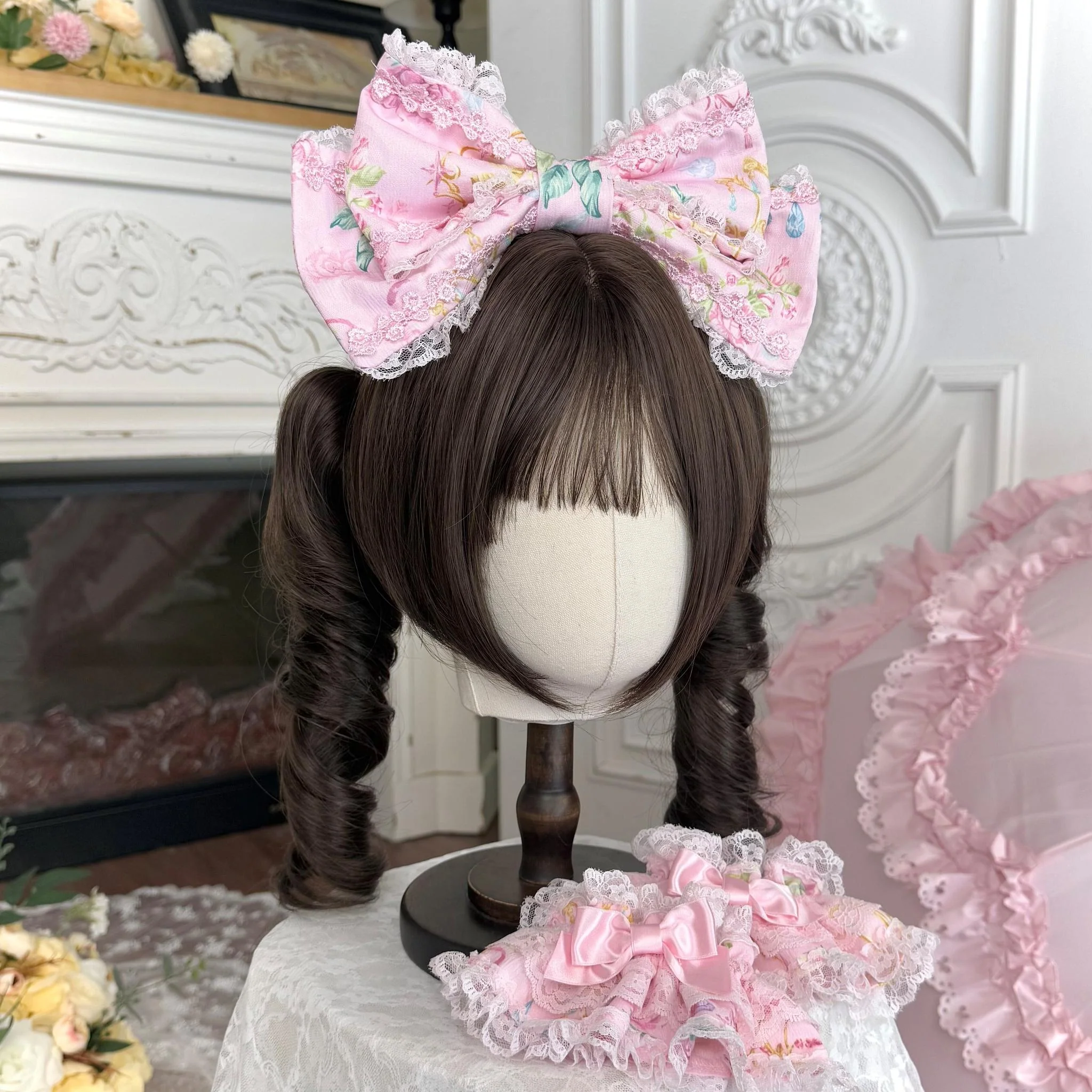 Spring 2025 - Old School Lolita Floral Print JSK Dress, Doll-Like OP - Image 37