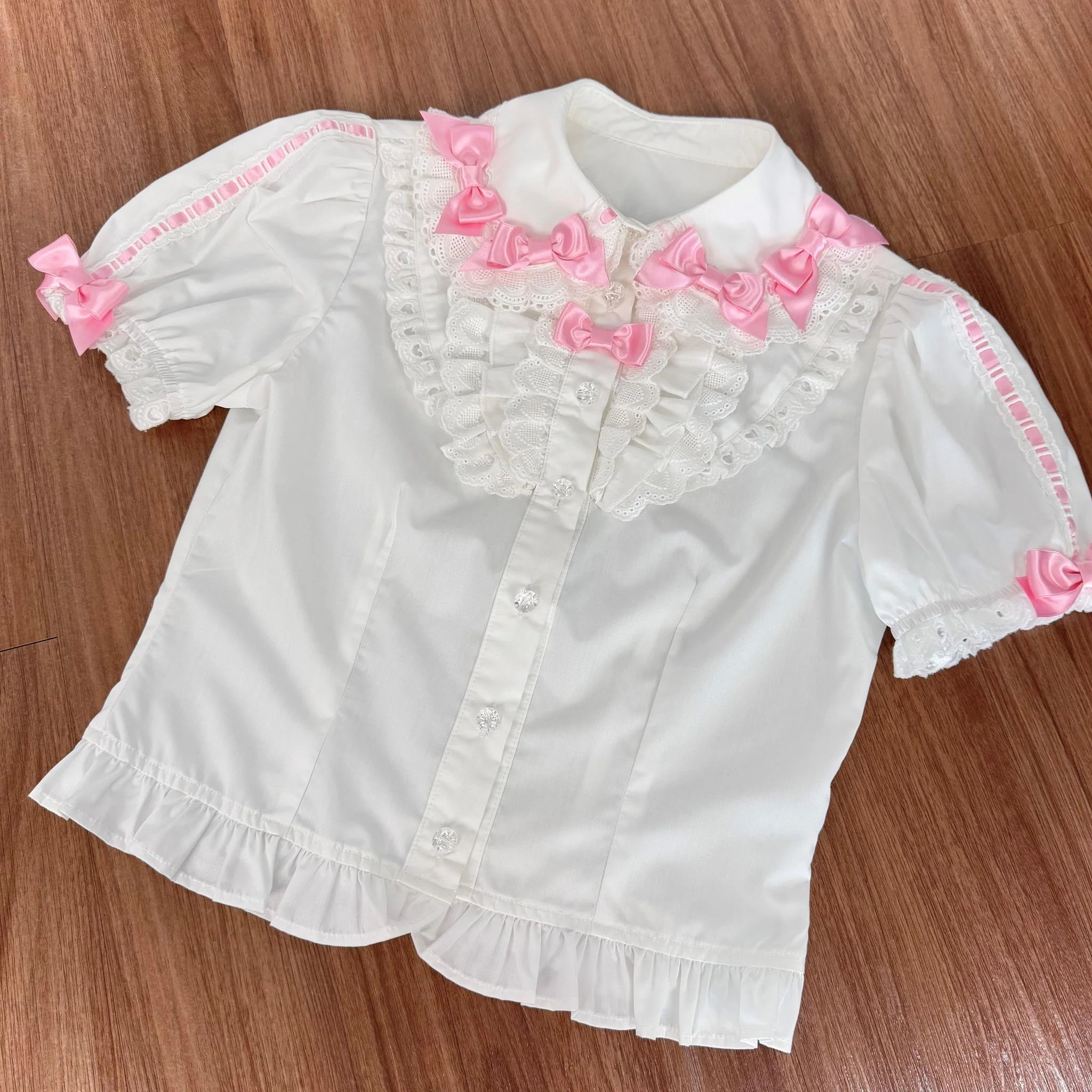 Summer 2026 - Old School Lolita Floral Printed JSK Dress with Ribbon Bows - Image 16