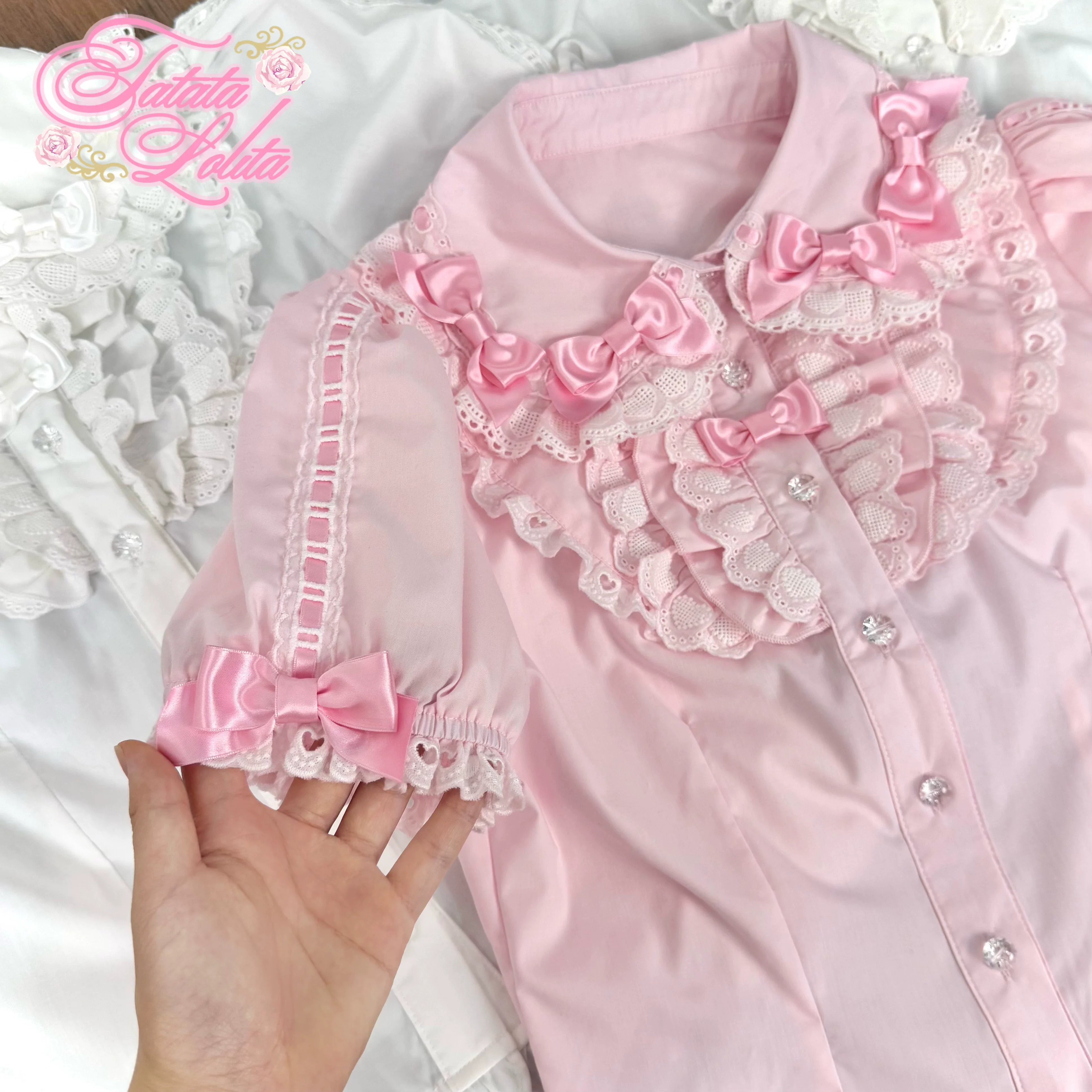 Summer 2026 - Old School Lolita Floral Printed JSK Dress with Ribbon Bows - Image 19