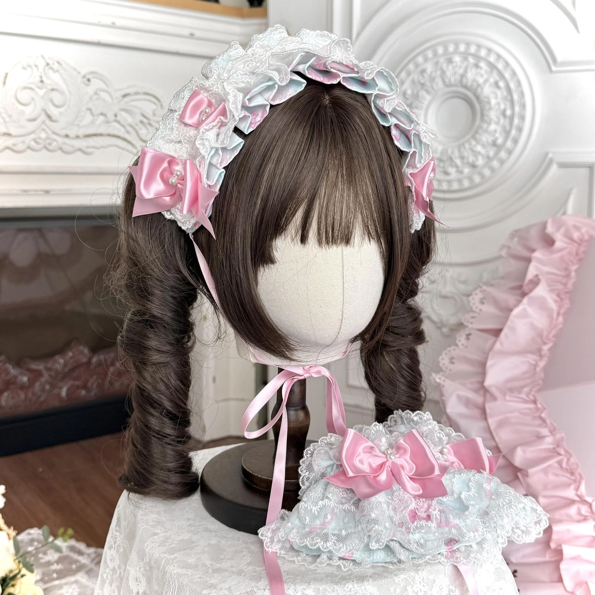 Summer 2026 - Old School Lolita Floral Printed JSK Dress with Ribbon Bows - Image 21