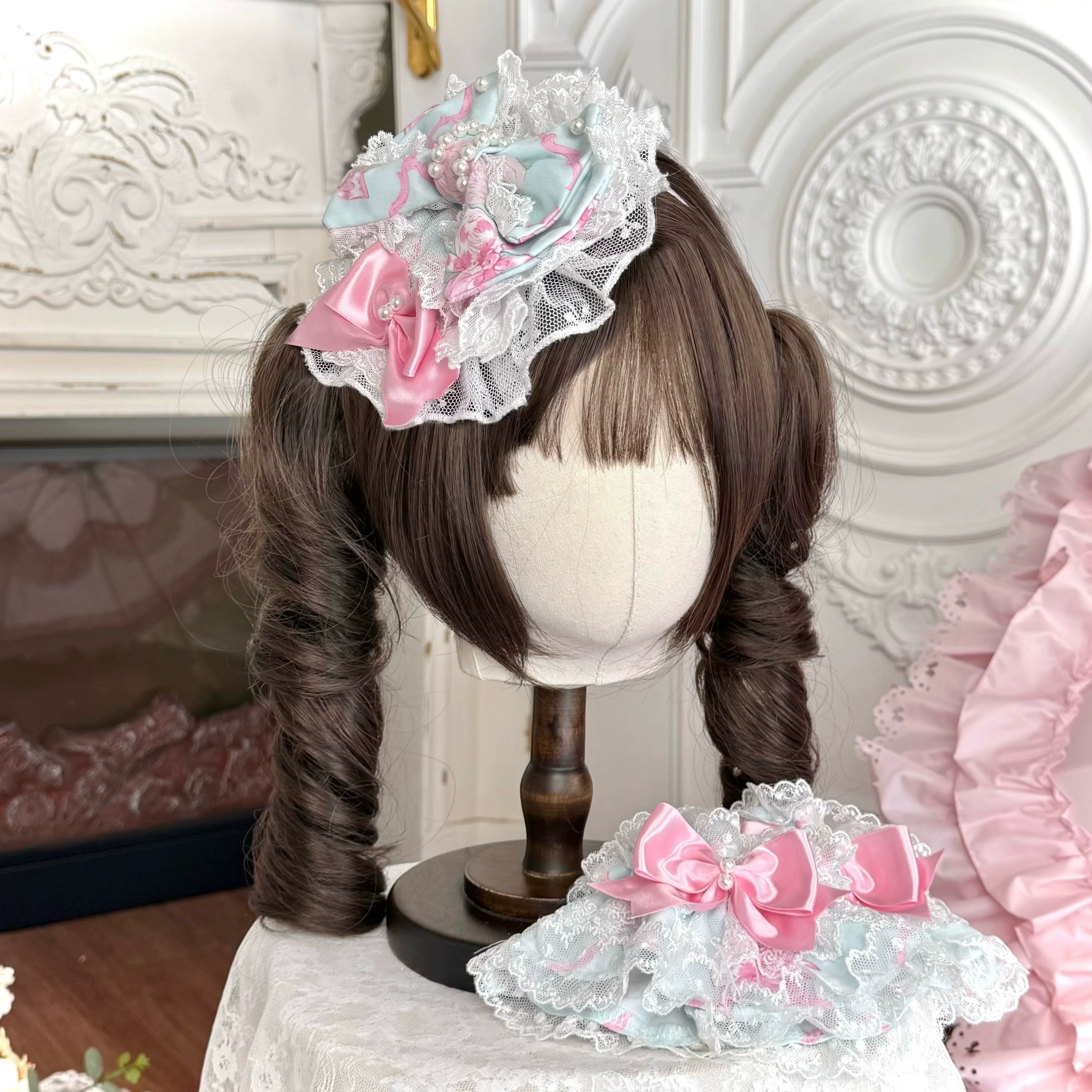 Summer 2026 - Old School Lolita Floral Printed JSK Dress with Ribbon Bows - Image 22
