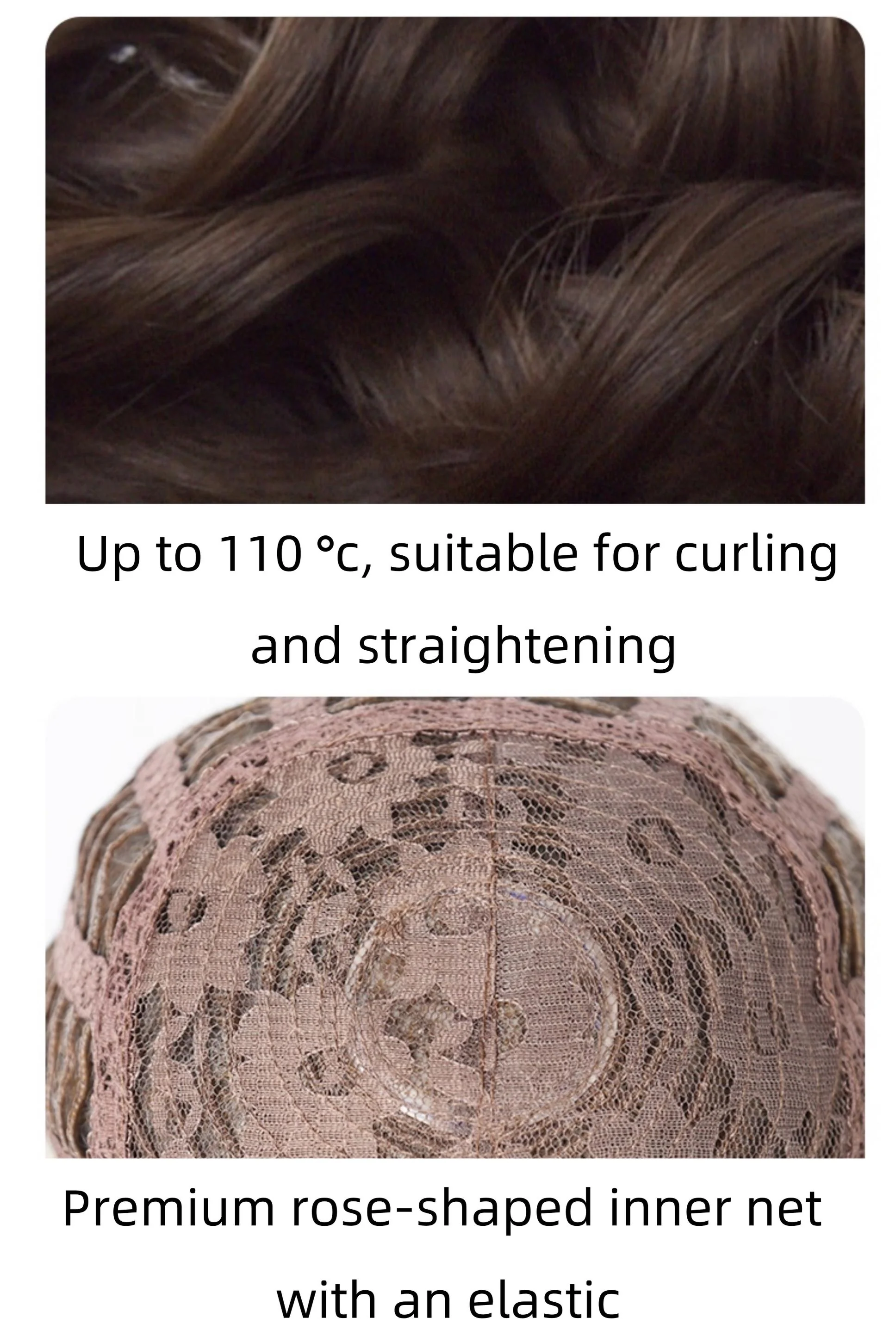 Sinwavy - Old School Lolita Wig, Layered Roman Curls - Image 11