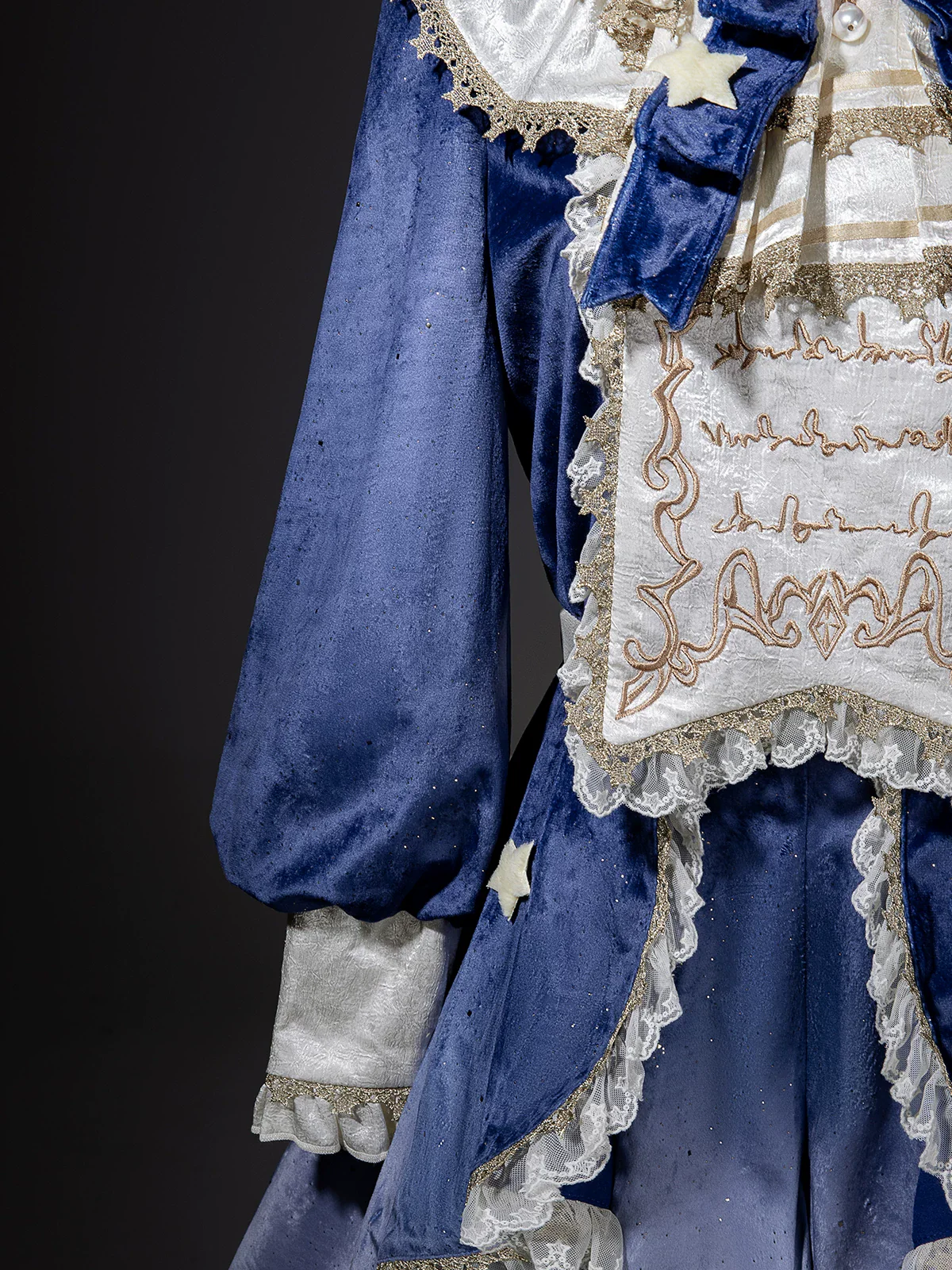 Dream Cloud - Ouji Lolita High-Low Tailcoat, Puffy Lantern Shorts - Image 8