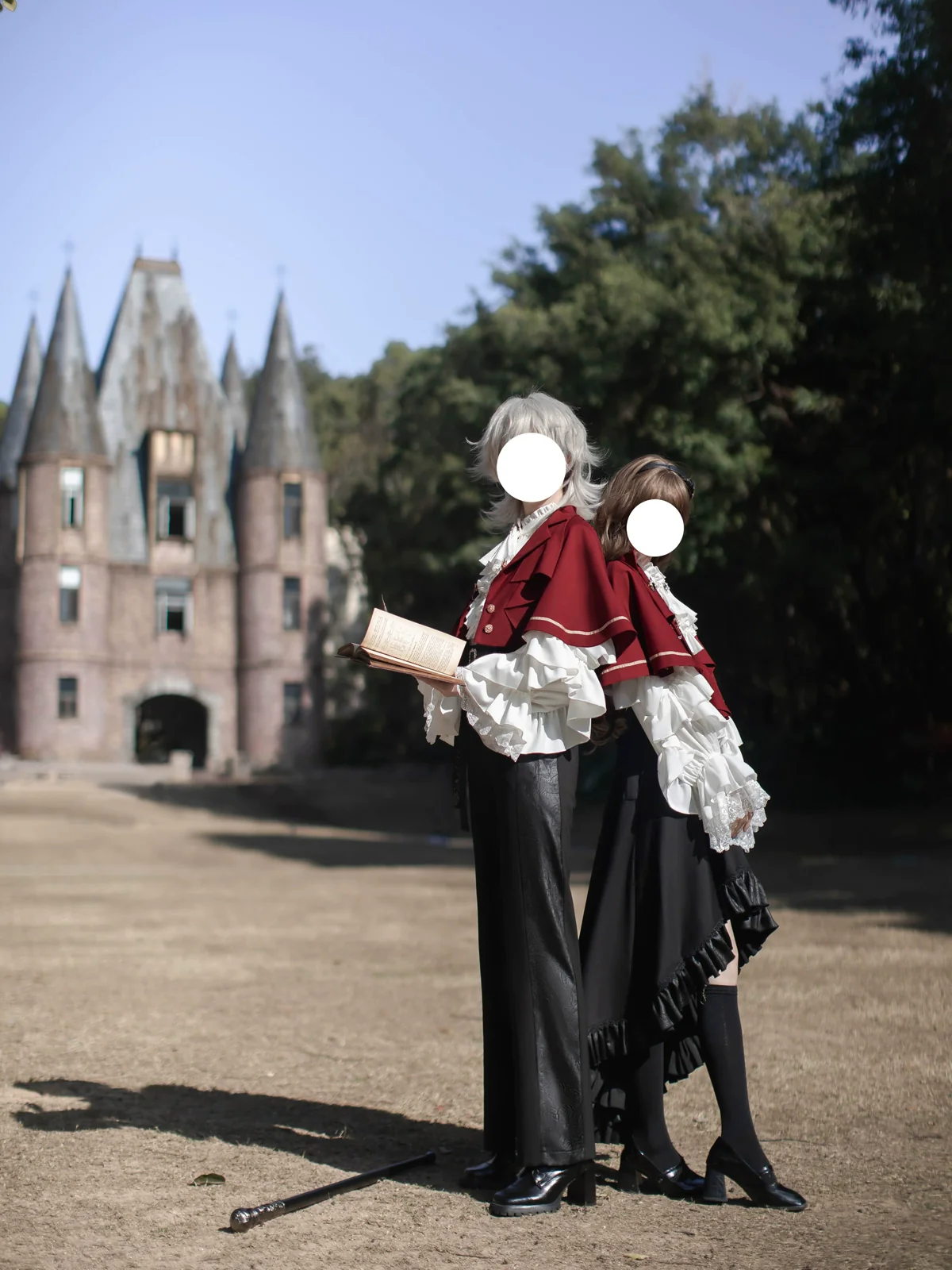 Night & Day Sonata - Ouji Lolita Princess Sleeve Shirt & Pants Set - Image 22