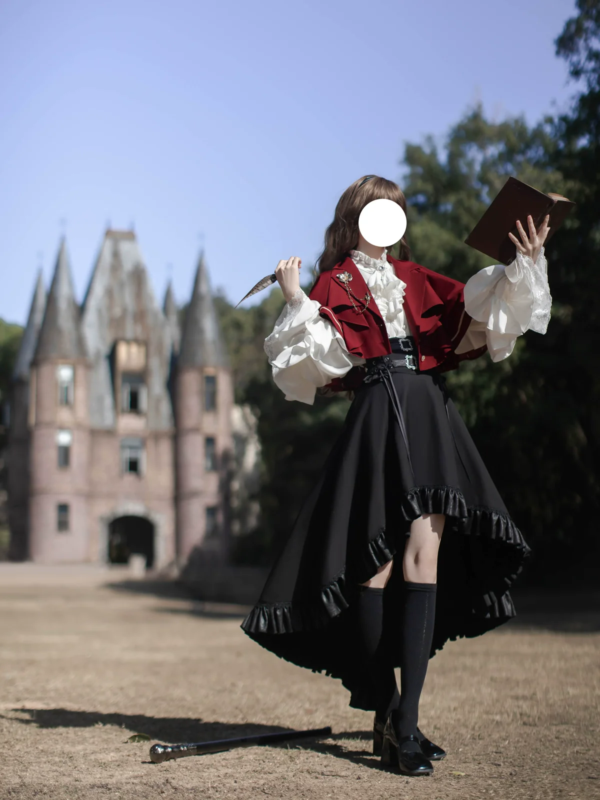 Night & Day Sonata - Ouji Lolita Princess Sleeve Shirt & Pants Set - Image 40