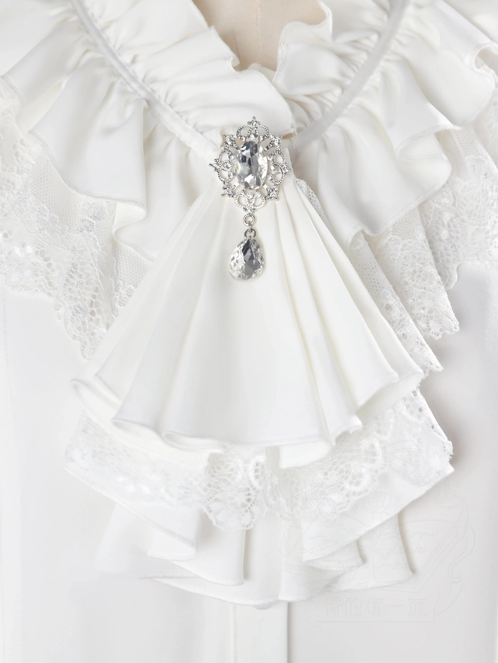 Night & Day Sonata - Ouji Lolita Princess Sleeve Shirt & Pants Suit - Image 23