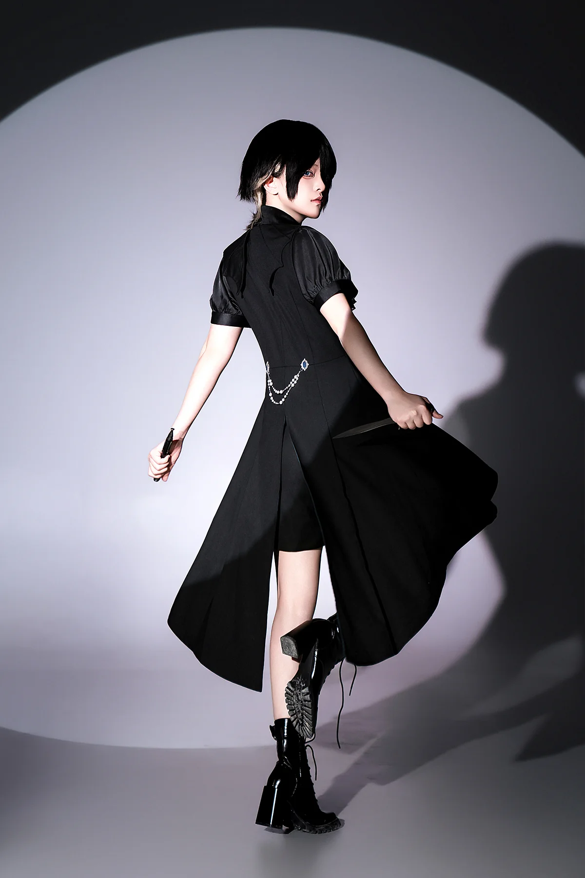 Mystique Melody - Ouji Lolita Irregular Shirt and Long Vest Set - Image 15