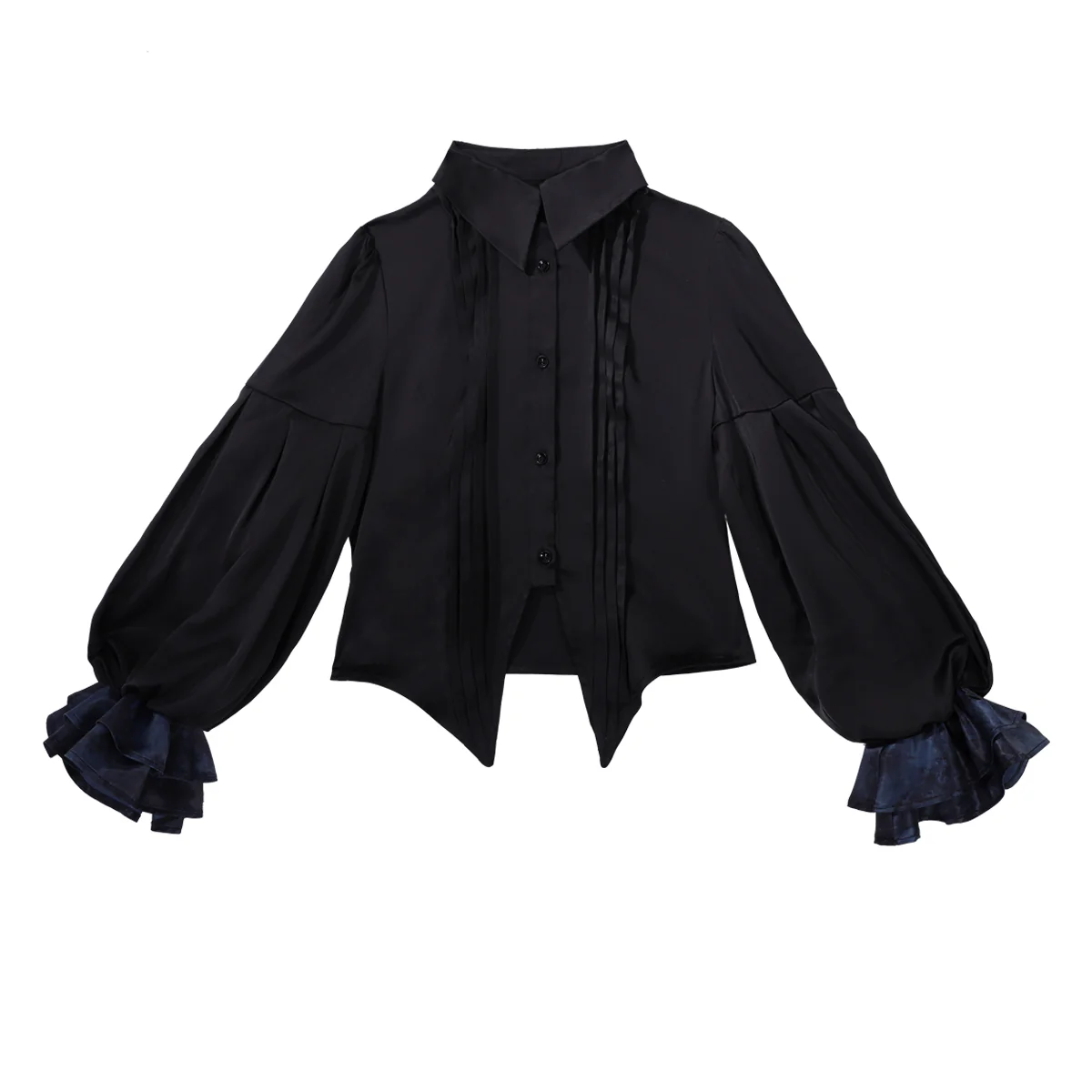 Mystique Melody - Ouji Lolita Irregular Shirt and Long Vest Set - Image 19