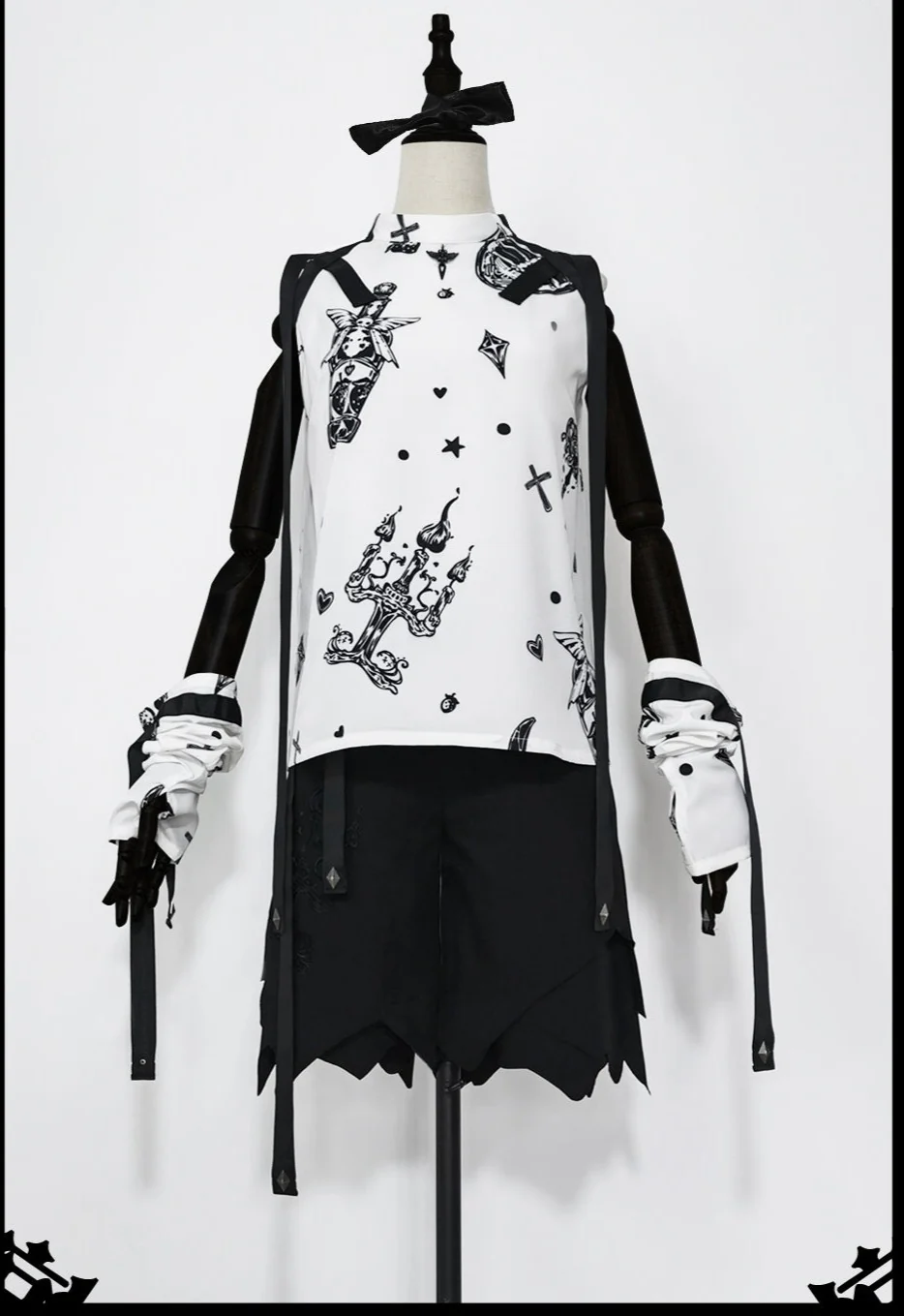 Shadow Story - Sleeveless Daily Summer Shirt - Image 3