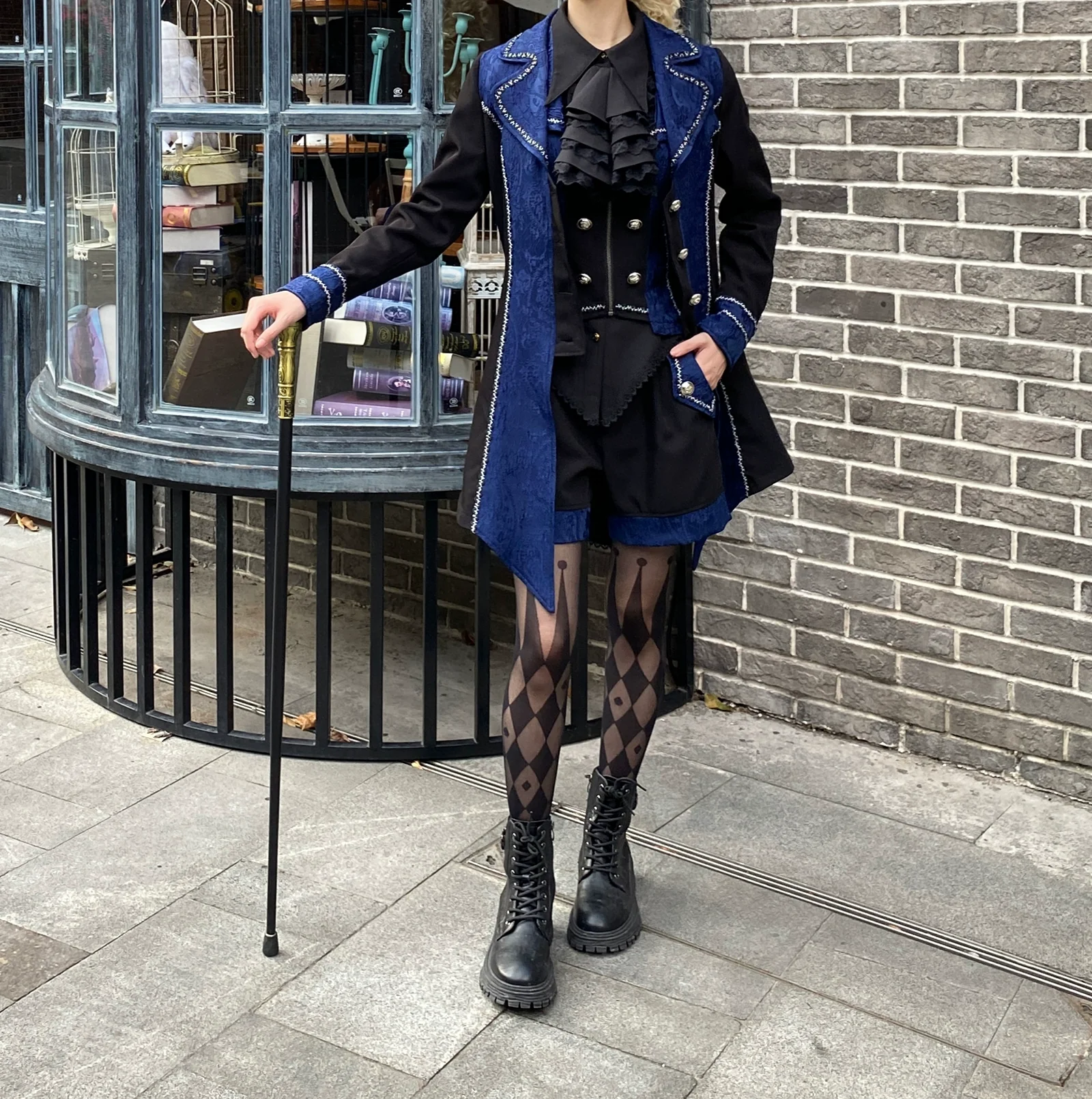 Oath of the Chapter - Ouji Lolita Suit Embroidered Prince Vest Shorts Coat - Image 29