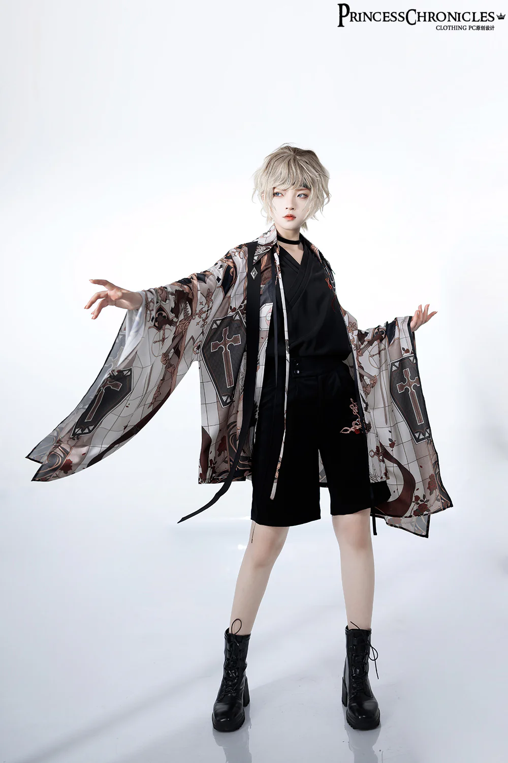 Night Instructions - Summer VintageLolita Haori - Image 3