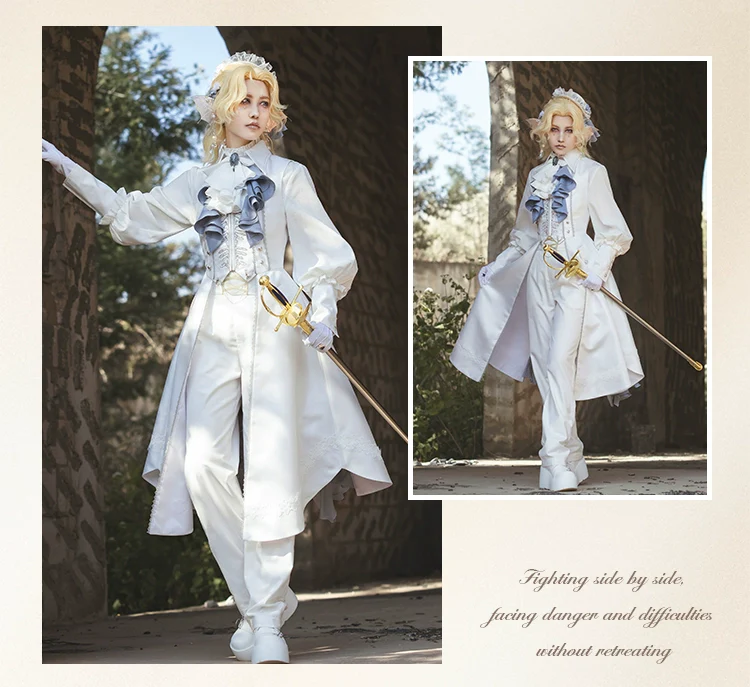 Crumbling Skeleton - Ouji Lolita Fishbone Embroideried Vest & Skirt Suits - Image 34