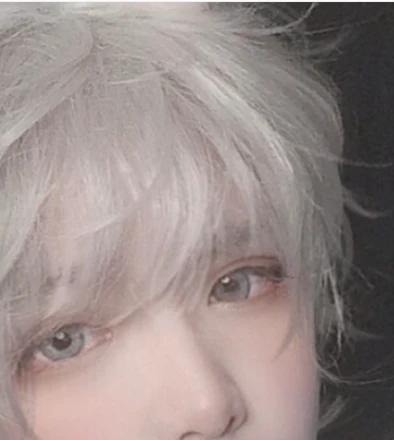 PippiPalace - Mr. Rabbit - Gray Slightly Short Curly Wig - Image 16