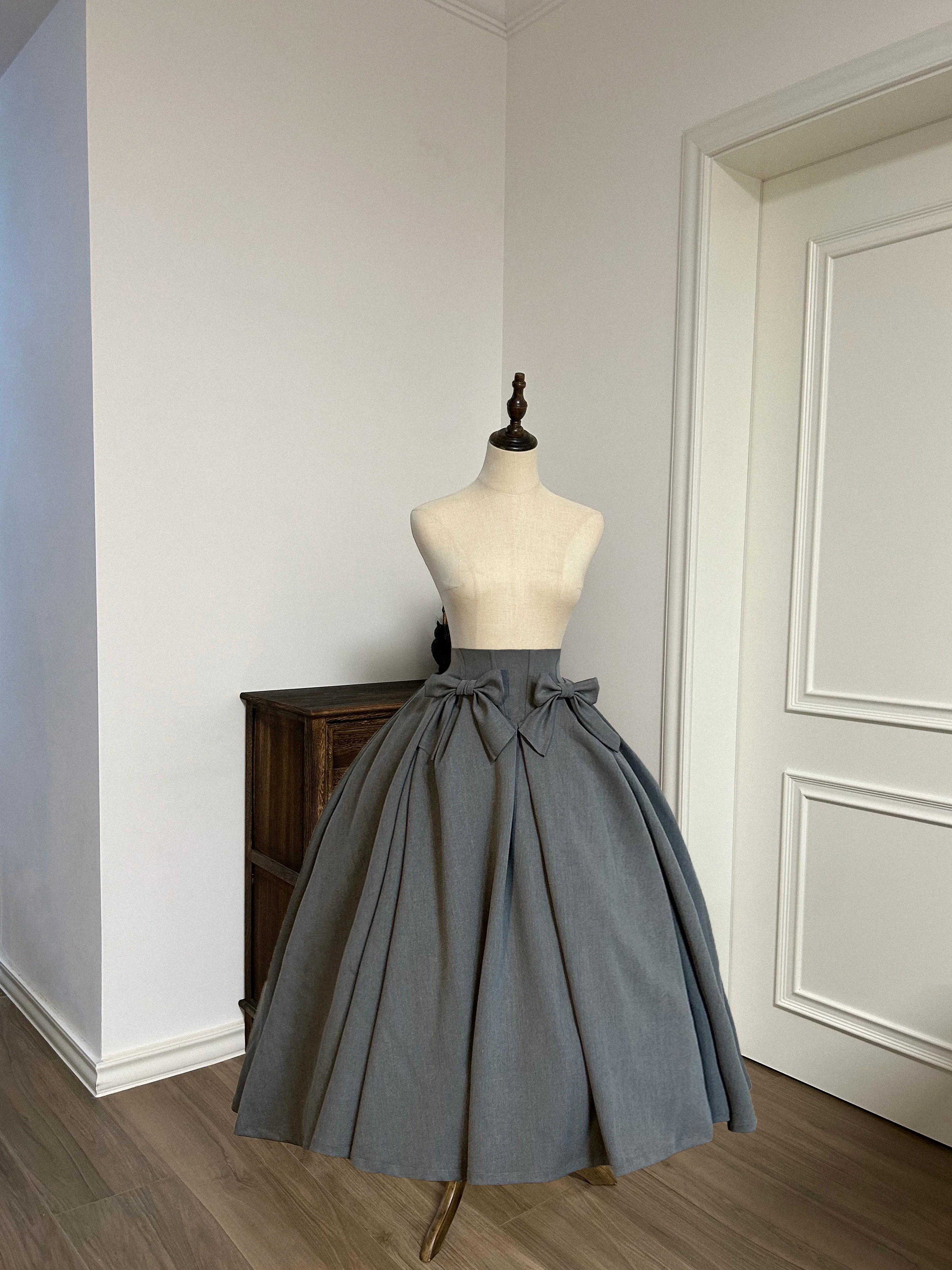 Margaret - Plus Size Lolita Dress Suit Solid JSK - Image 3