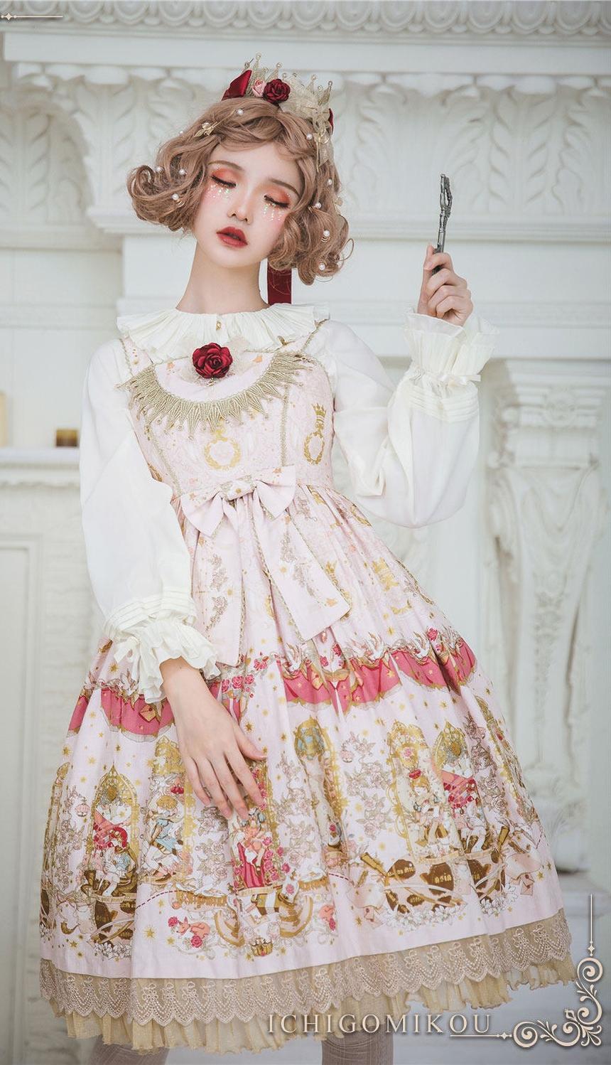 The Little Prince - Plus Size Lolita Dresses, Rose Prints & Bows - Image 24