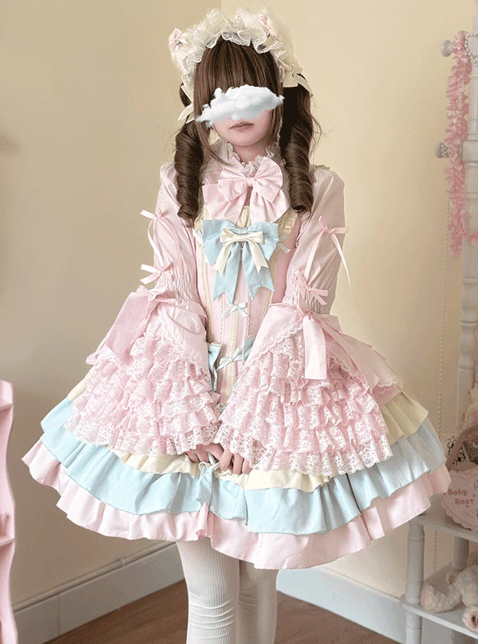 Plus Size Sweet Lolita Blouse with Hime Sleeves - Image 10