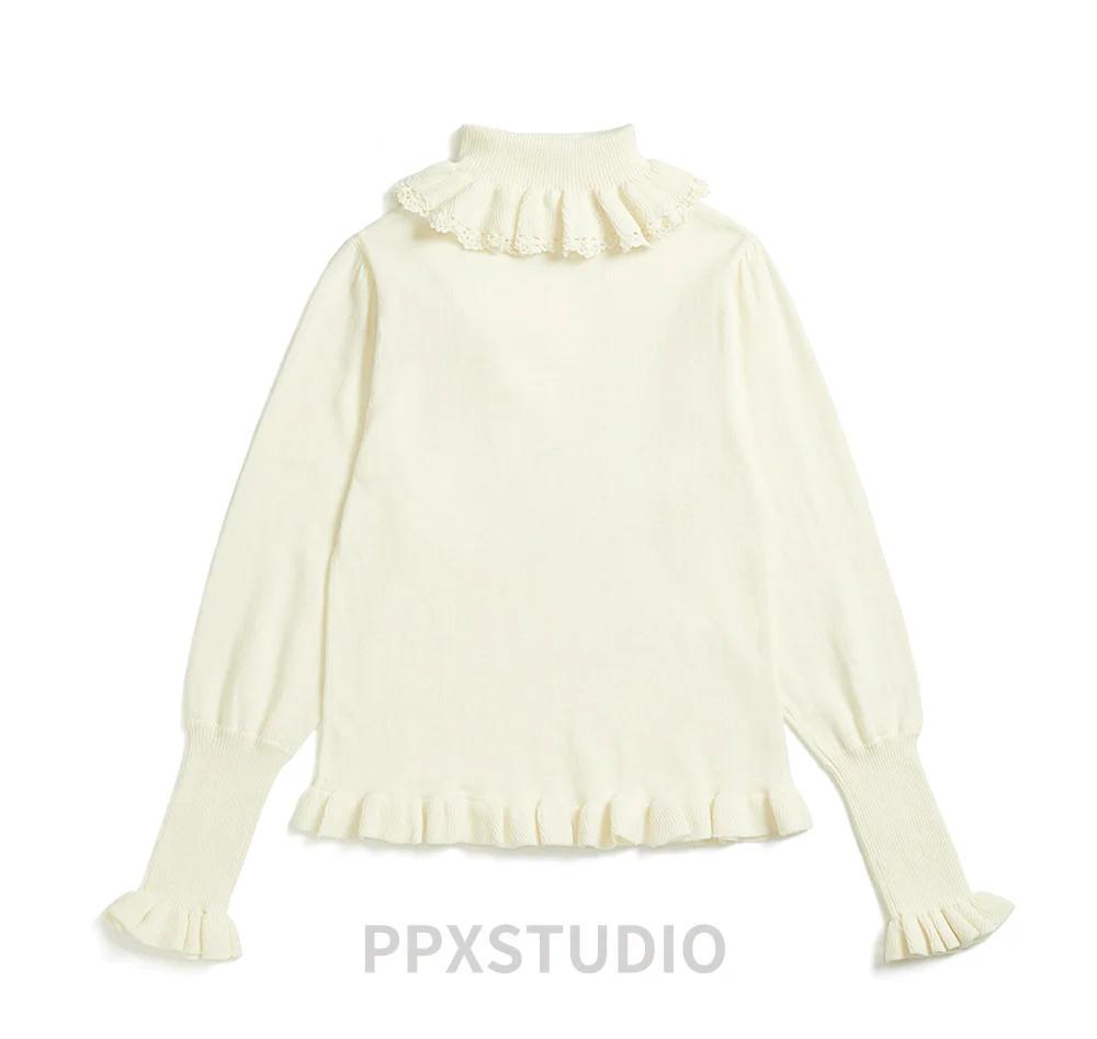 Sweet Lolita Woolen Sweater Multicolors - Image 10