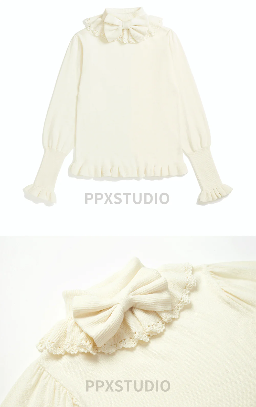 Sweet Lolita Woolen Sweater Multicolors - Image 11