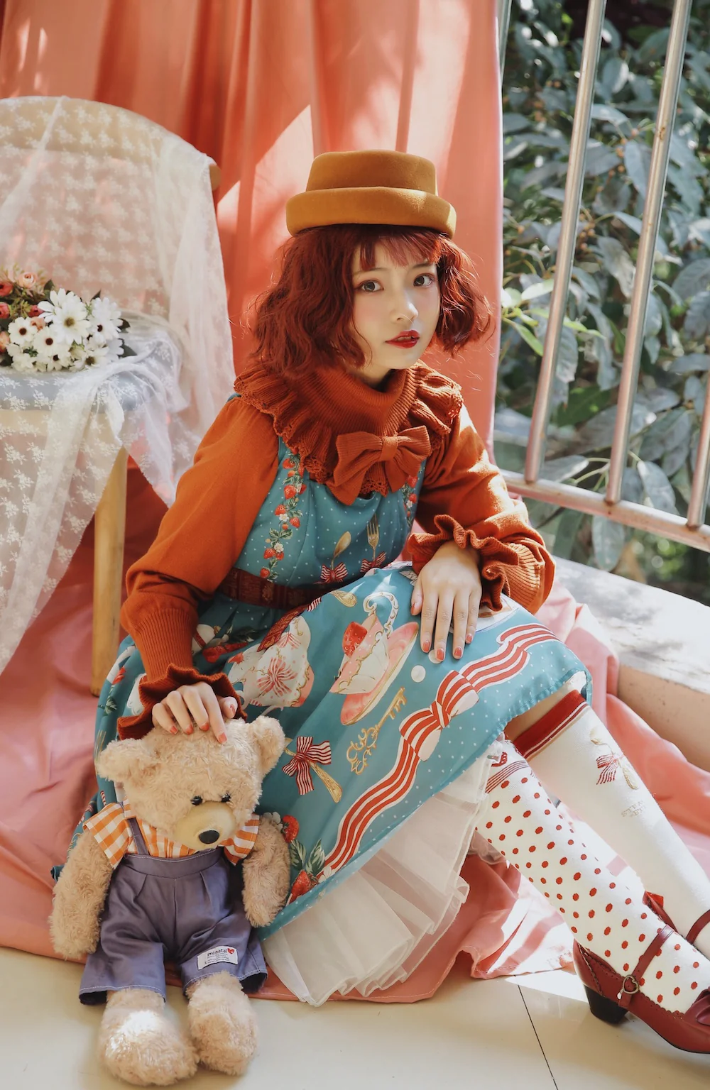 Sweet Lolita Woolen Sweater Multicolors - Image 16