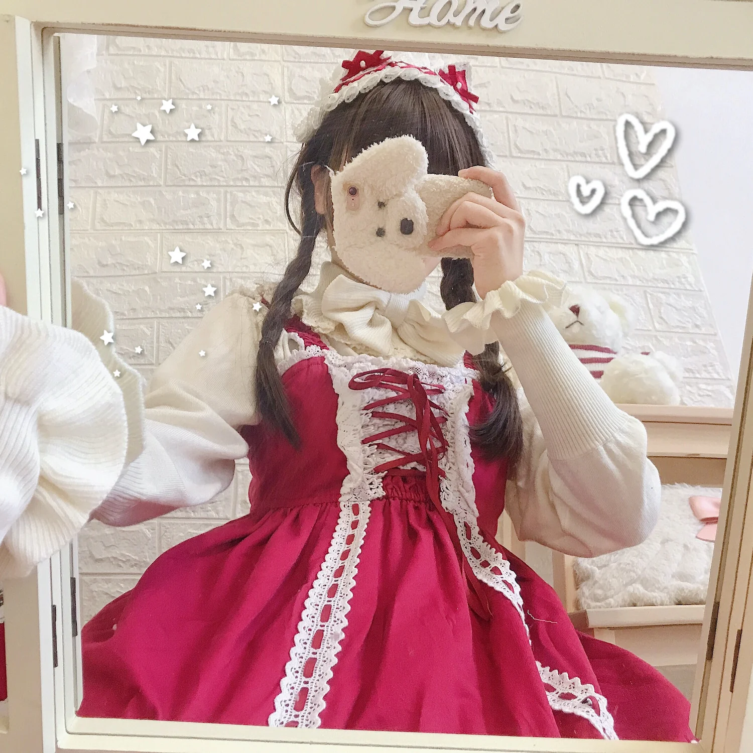 Sweet Lolita Woolen Sweater Multicolors - Image 21