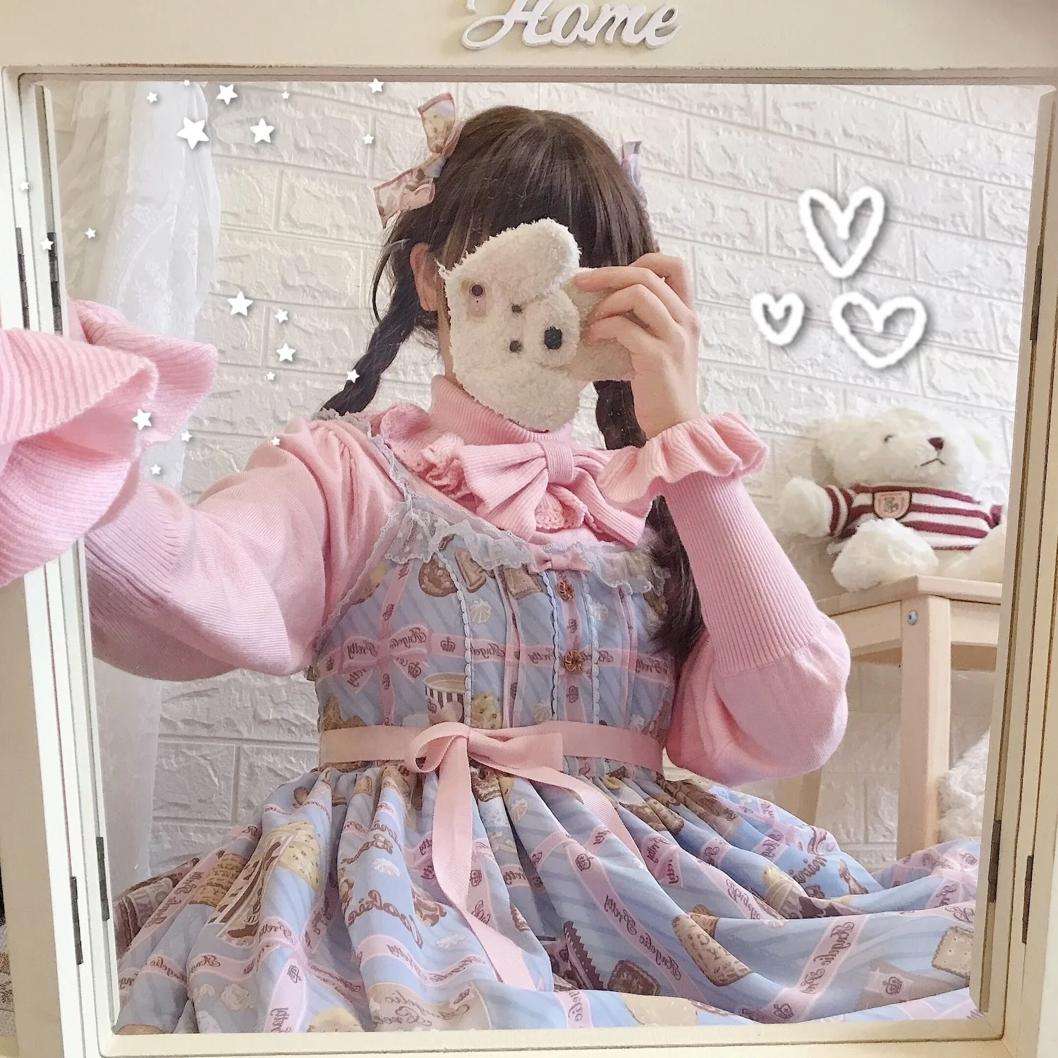 Sweet Lolita Woolen Sweater Multicolors - Image 28