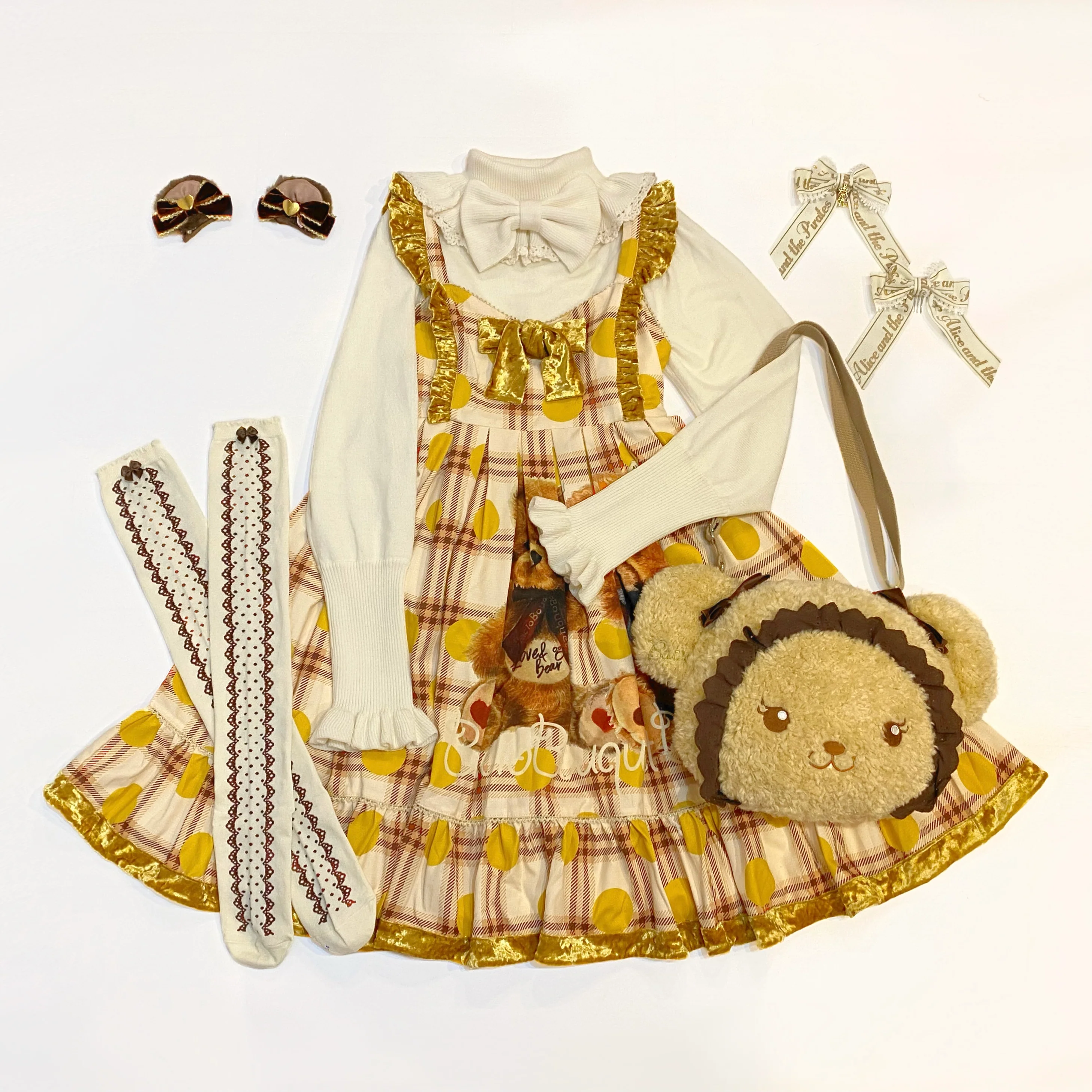 Sweet Lolita Woolen Sweater Multicolors - Image 6