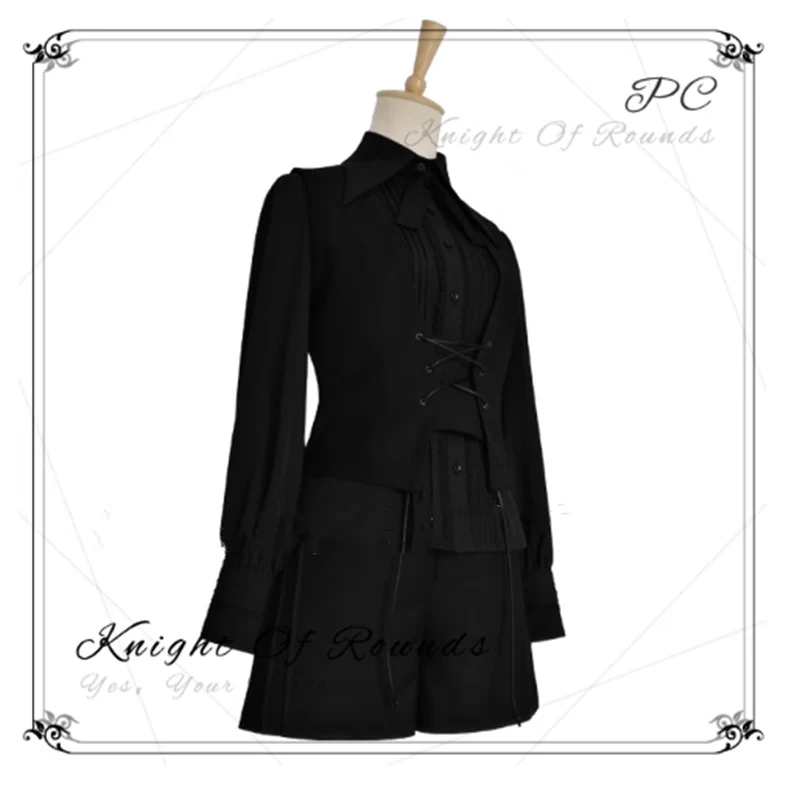 Almes - Retro Ouji Lolita Vest - Image 8