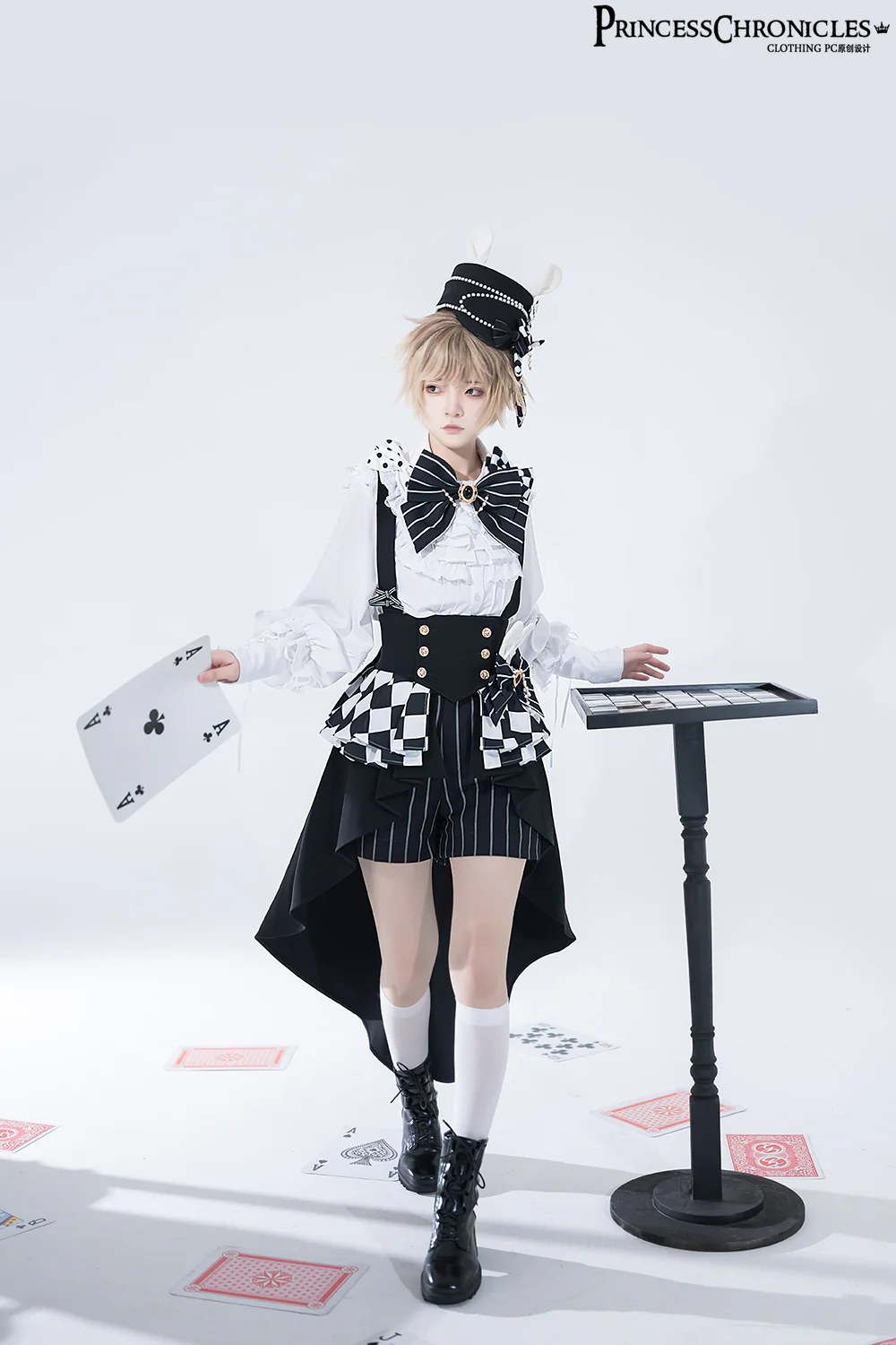 Rabbit Theater - Chessboard Ouji Fashion Shirt Set - Image 35