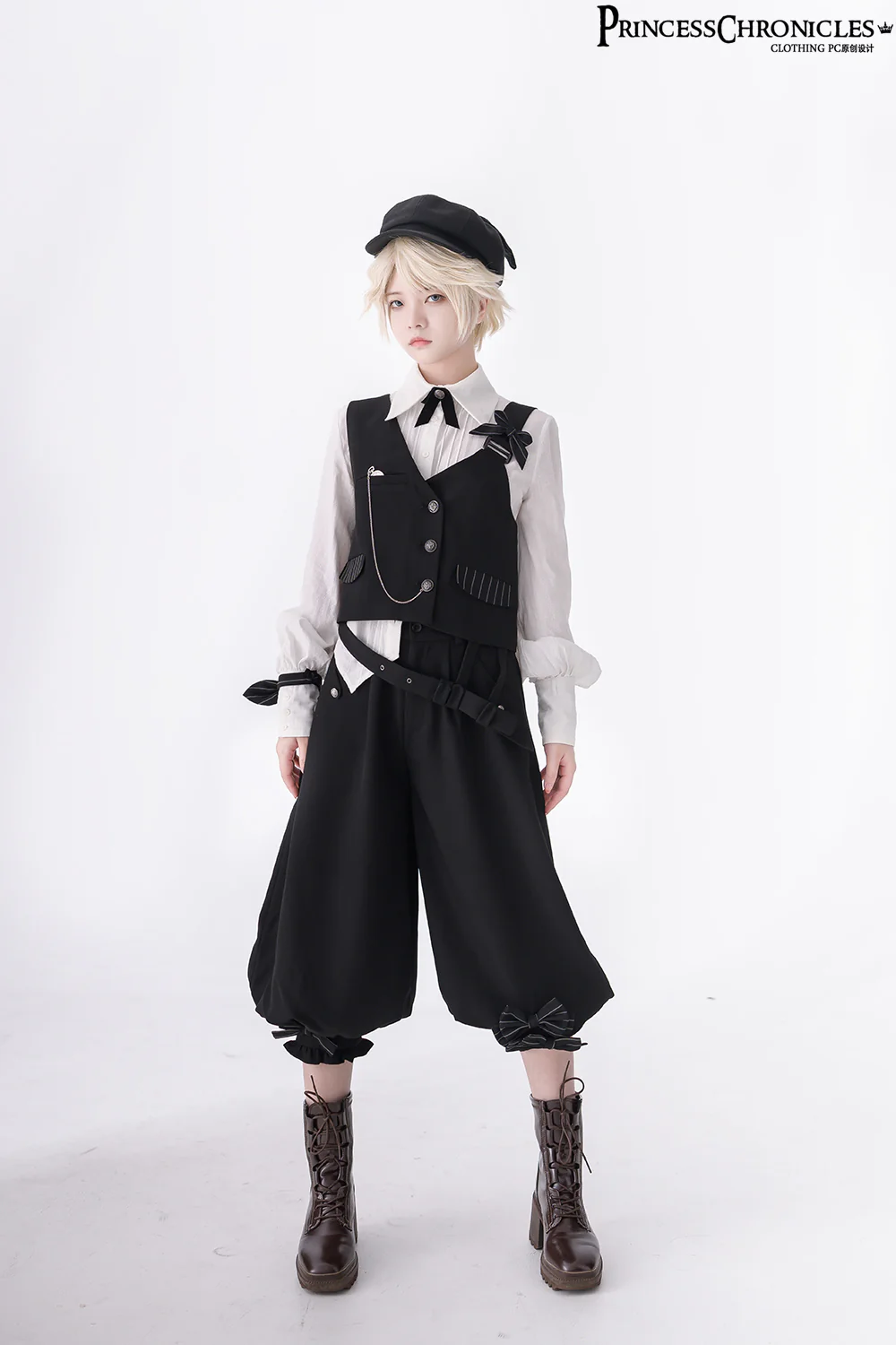 Vintage Kawaii Bow Lolita Beret - Image 14