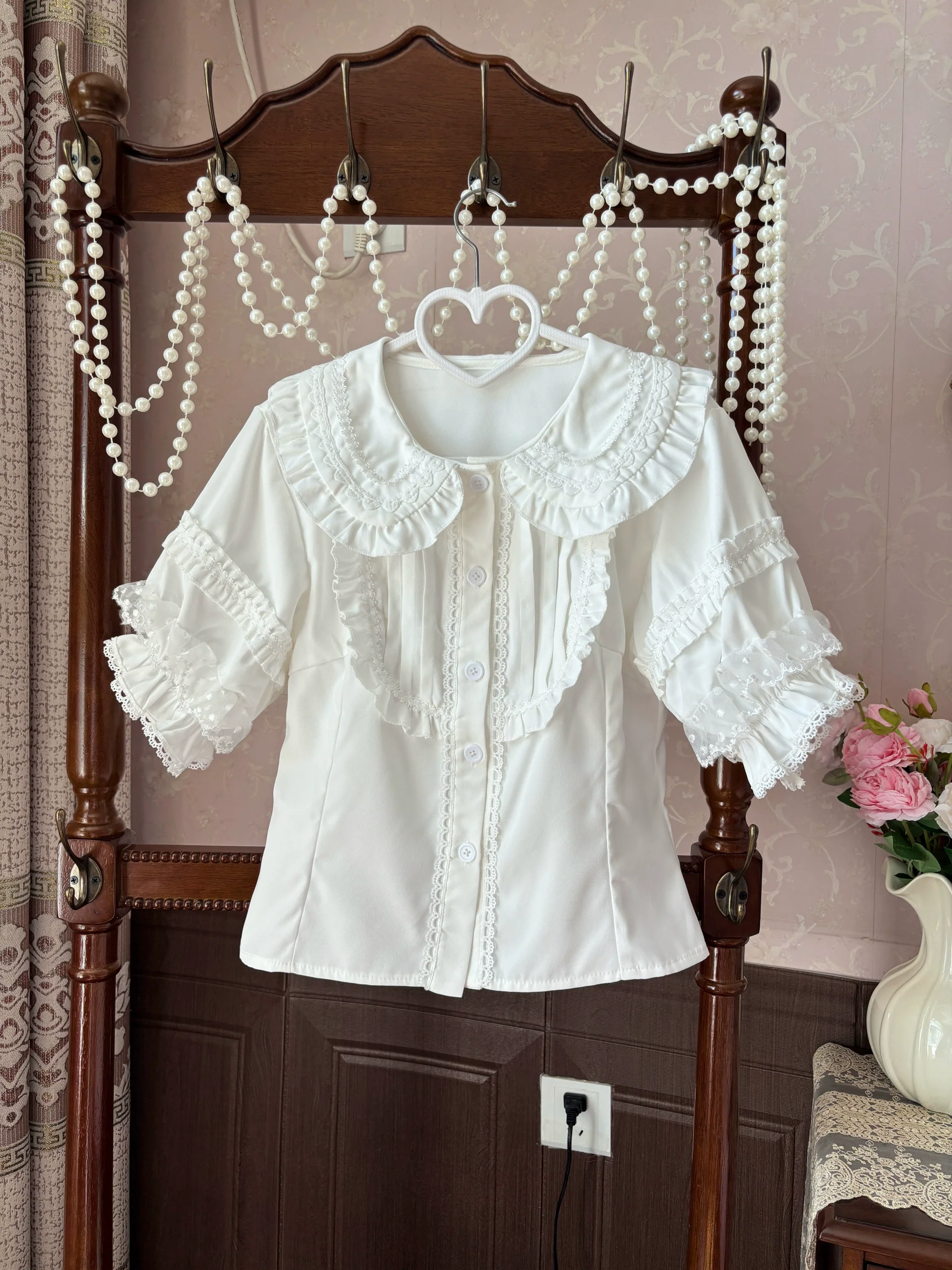 Suiyi - Candy Party - Printed Sweet Lolita JSK, Peter Pan Collar Shirt - Image 22