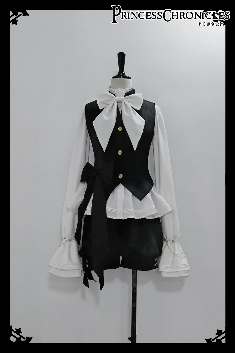 Hunting Rabbit 2.0 - Ouji Lolita Retro Cool Prince Shirt - Image 16