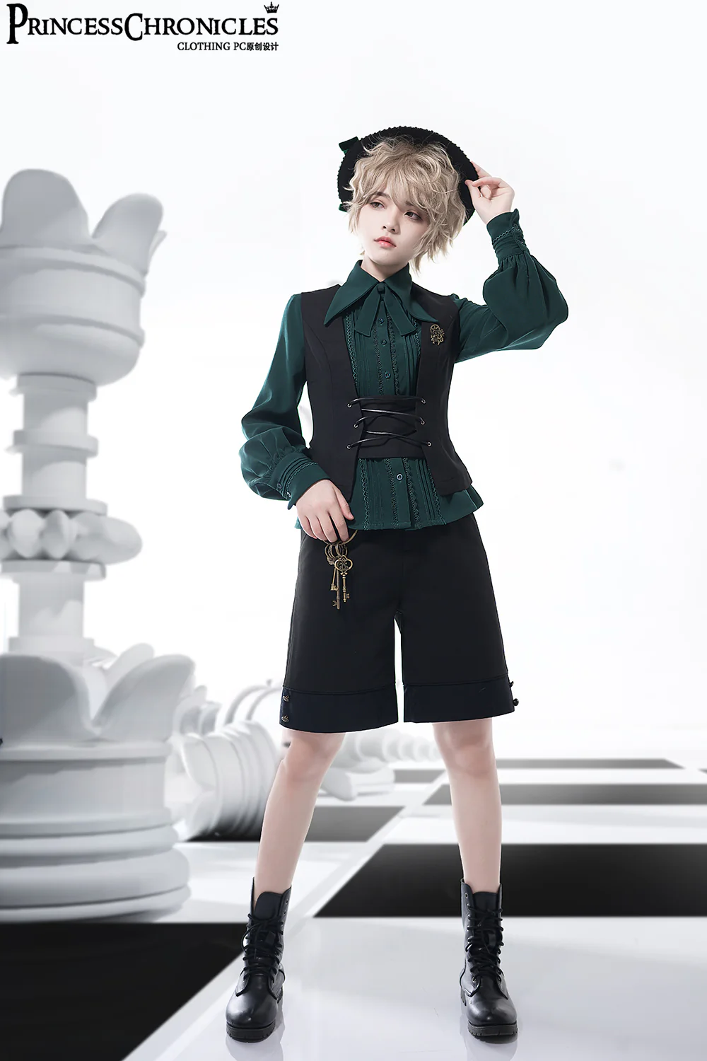 Retro Ouji Lolita Blouse Multicolors - Image 22