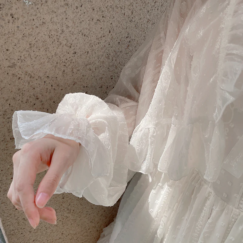 Chiffon Puff Sleeve Lolita Cardigan - Image 10