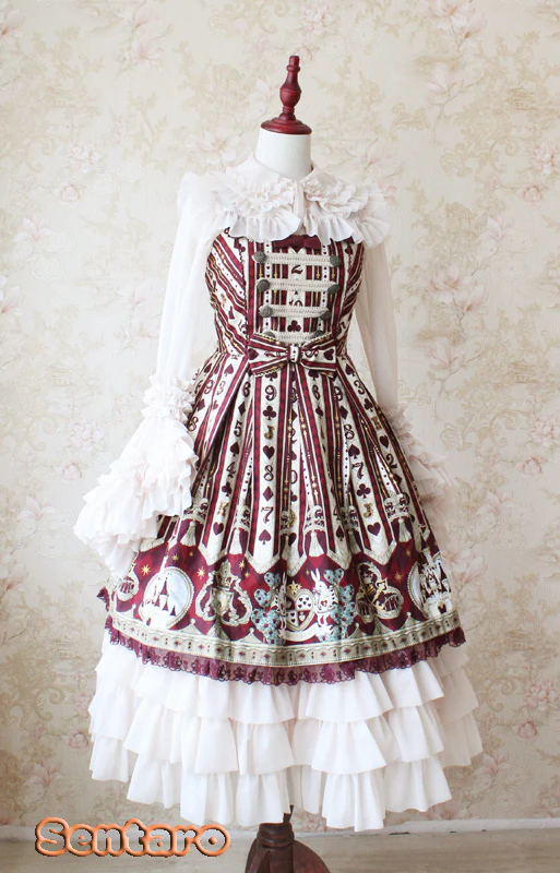 Shufrey - Classic Elegant Multicolor Lolita Blouse - Image 24