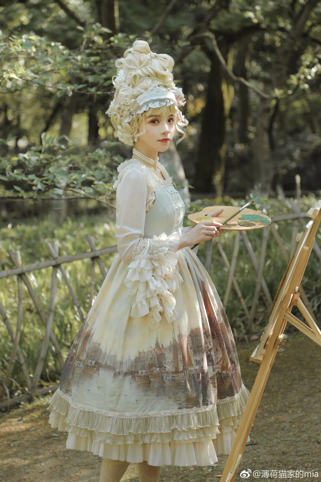 Shufrey - Classic Elegant Multicolor Lolita Blouse - Image 28