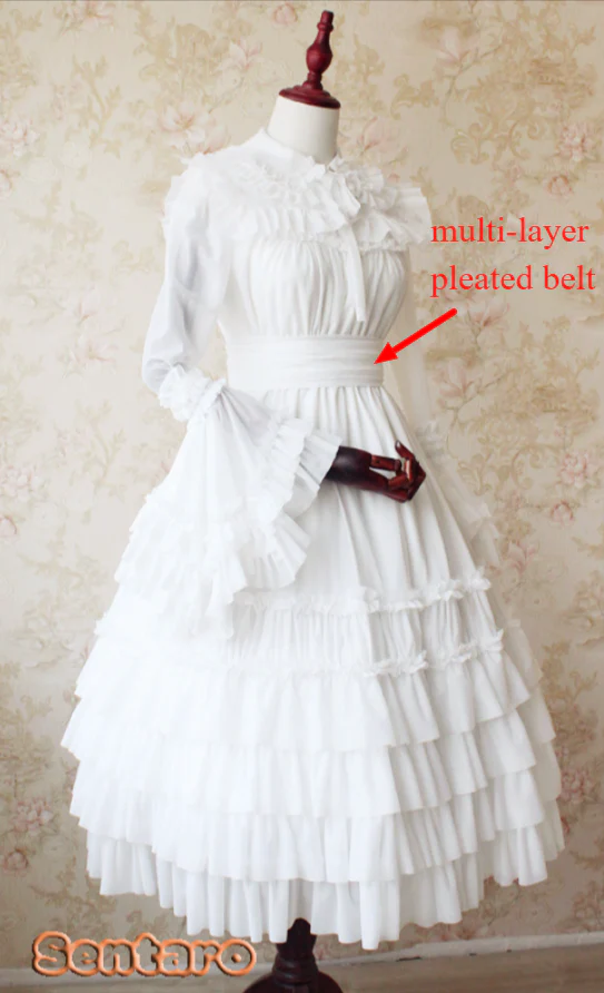 Shufrey - Classic Elegant Multicolor Lolita Blouse - Image 7