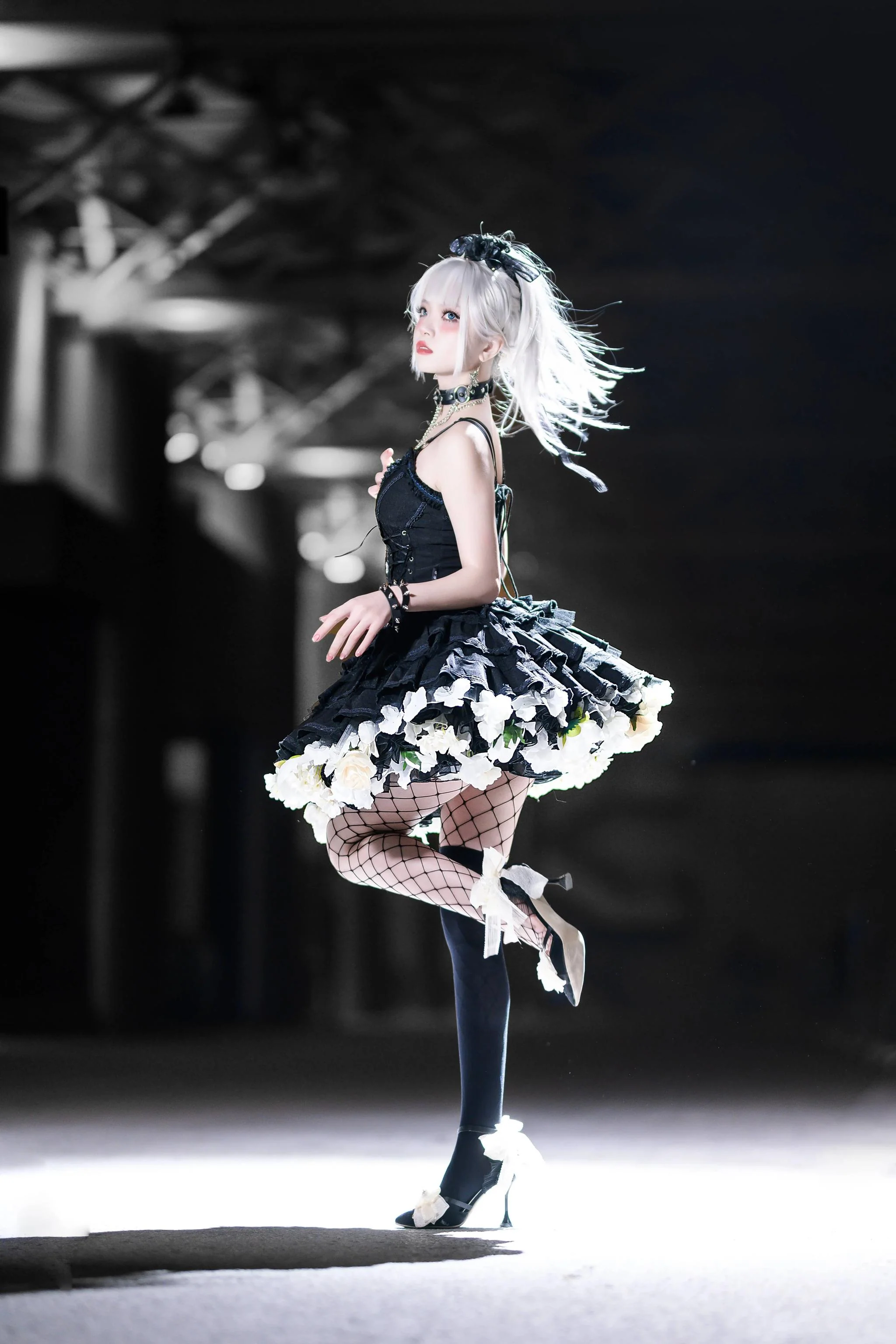Floral Lolita Petticoat with Detachable Trim - Image 10