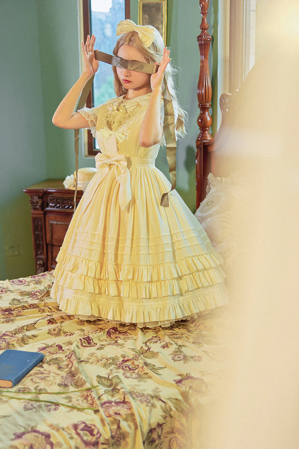 Nelly Girl - Cotton Summer Lolita JSK Dress with Embroidery - Image 13