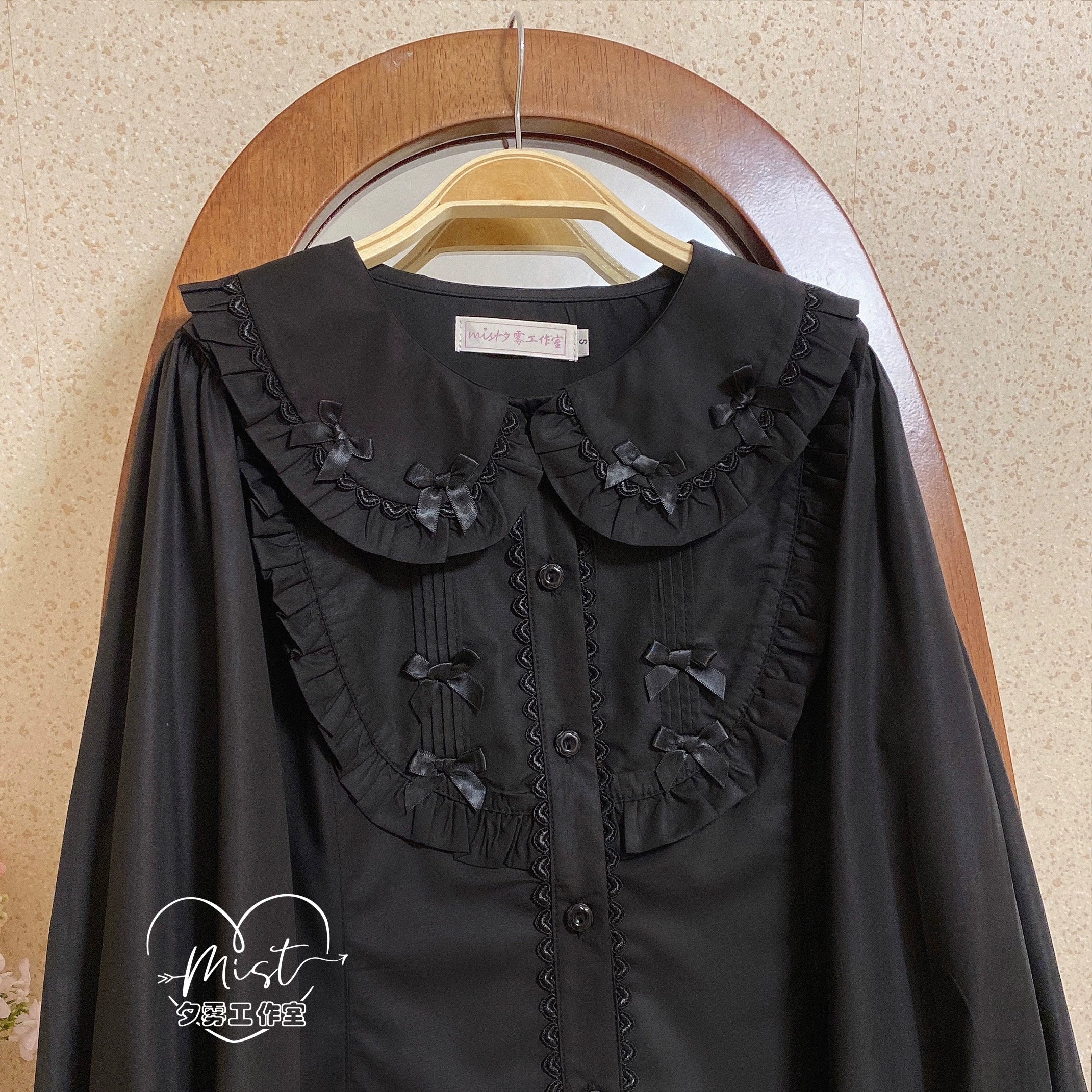 Sweet Lolita Blouse Doll Collar Lolita Shirt With Bubble Sleeve - Image 29