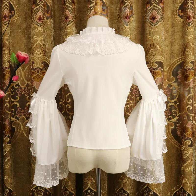 Princess Tailor Lolita - Fairy - Sweet Lolita Blouse Elegant Princess Sleeves Shirt - Image 6