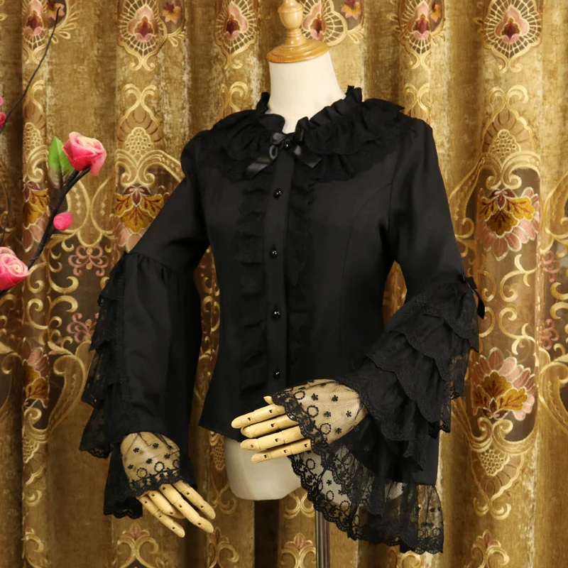 Princess Tailor Lolita - Fairy - Sweet Lolita Blouse Elegant Princess Sleeves Shirt - Image 9