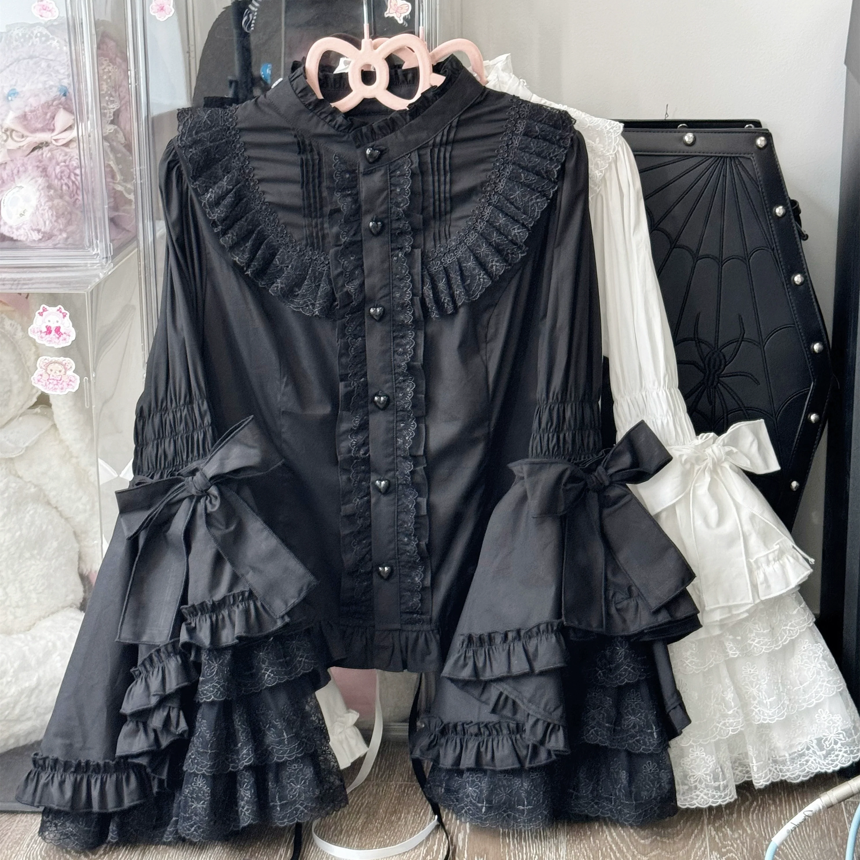Twilight Zone - Sweet Lolita Blouse Princess Sleeve Shirt Inner Wear - Image 29