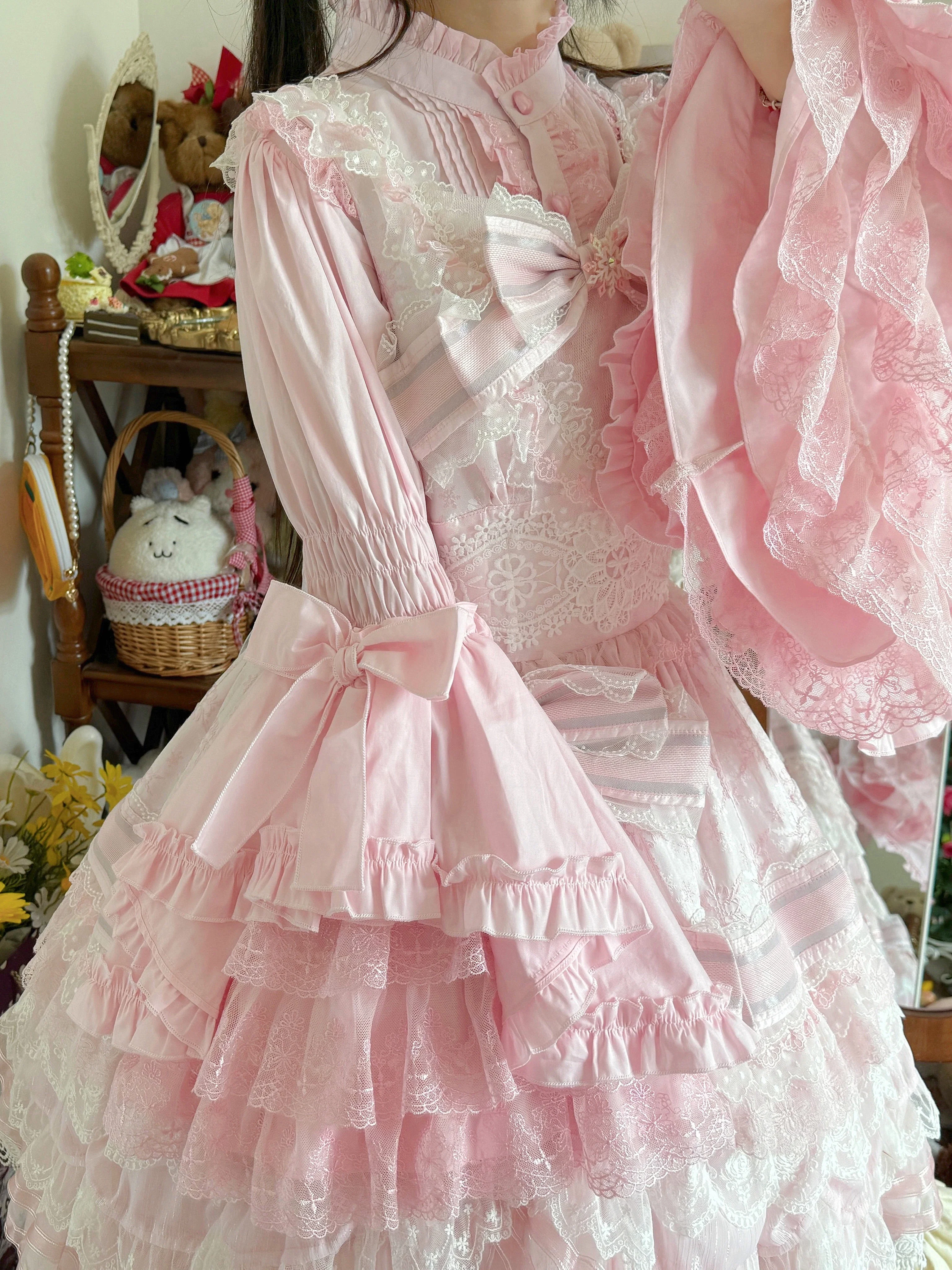 Twilight Zone - Sweet Lolita Blouse Princess Sleeve Shirt Inner Wear - Image 7